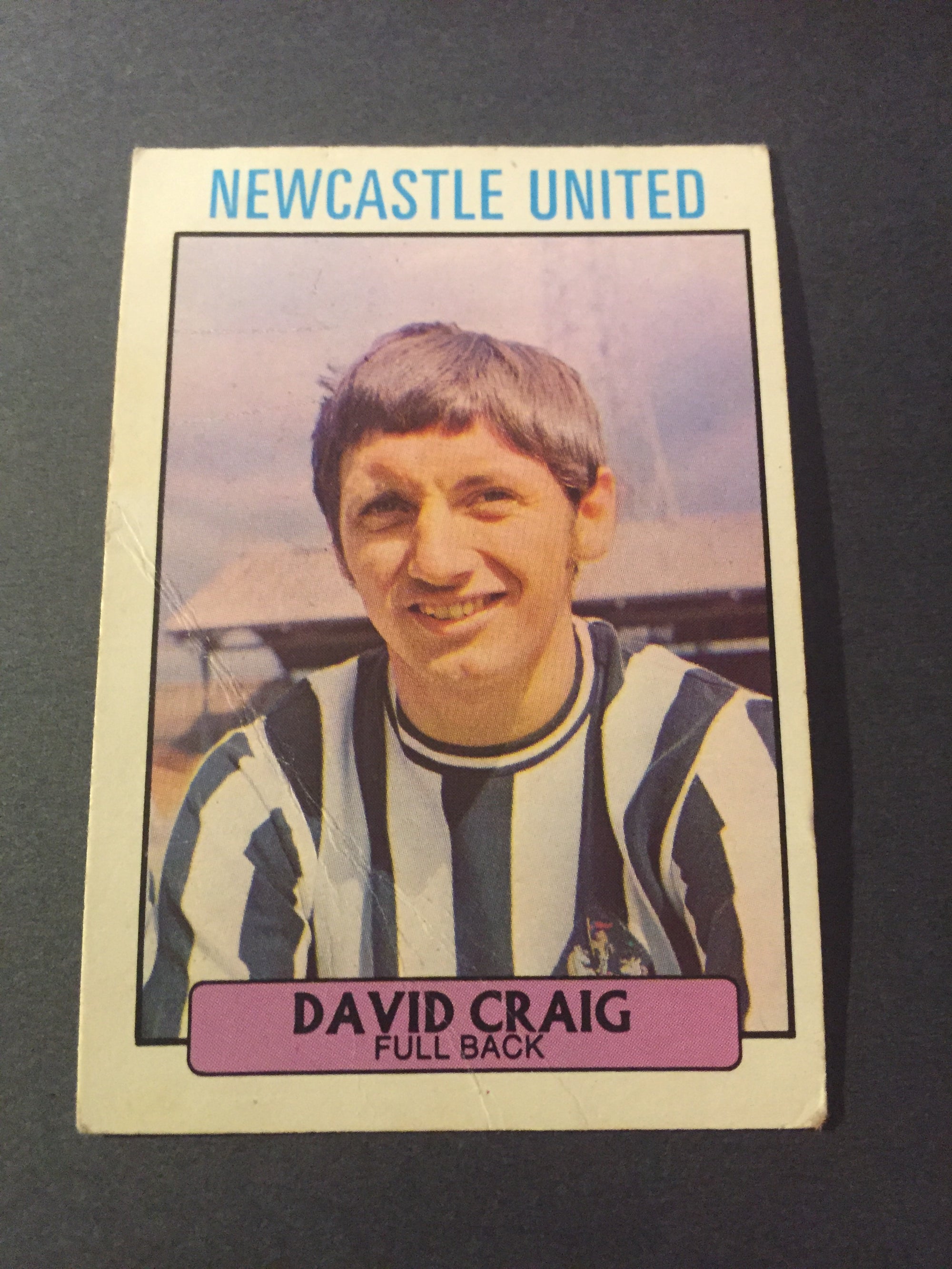 082. DAVID CRAIG- NEWCASTLE UNITED