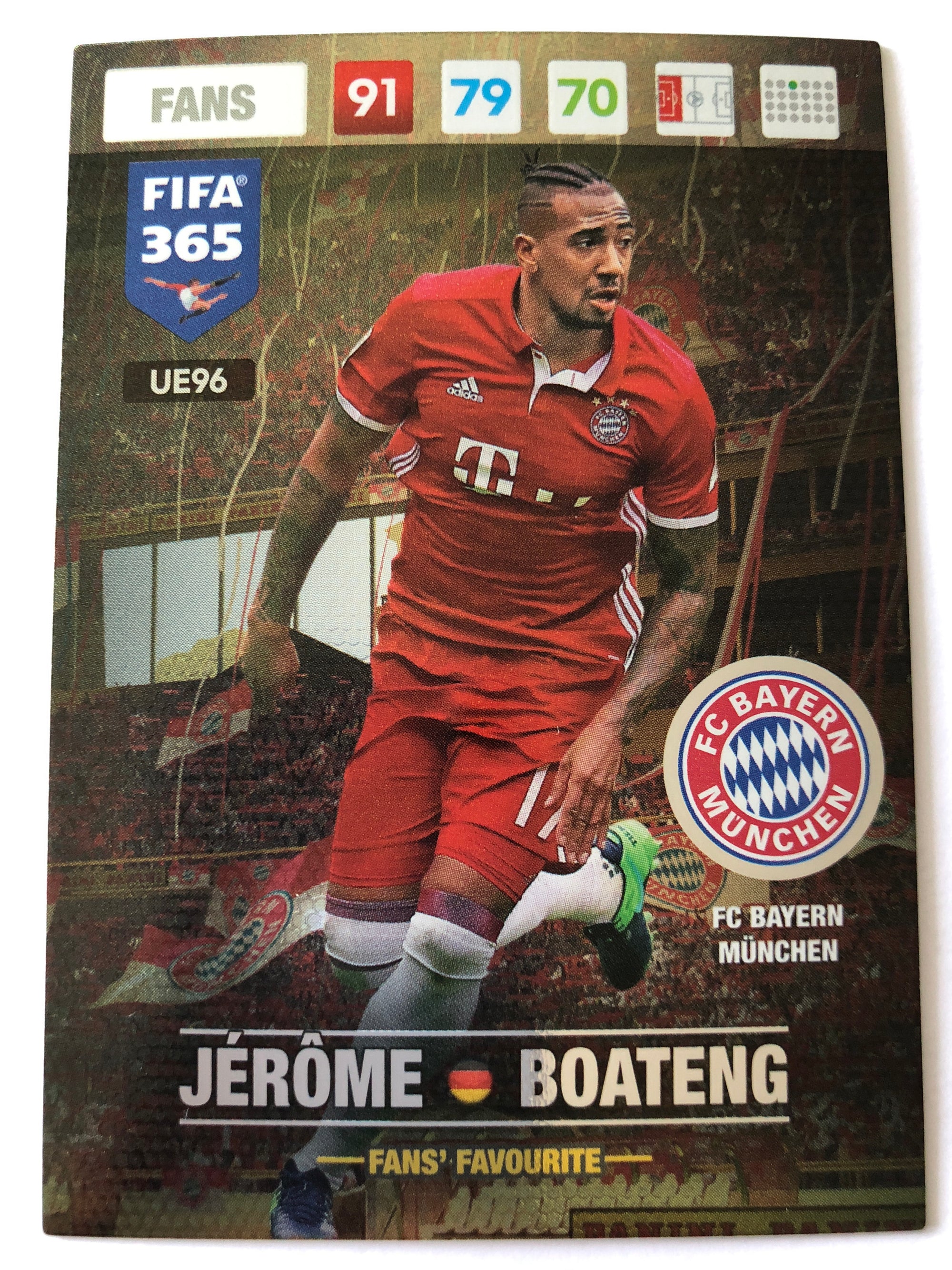 UE096 - JÉRÔME BOATENG - FC BAYERN MÜNCHEN - FANS - FANS’ FAVOURITE
