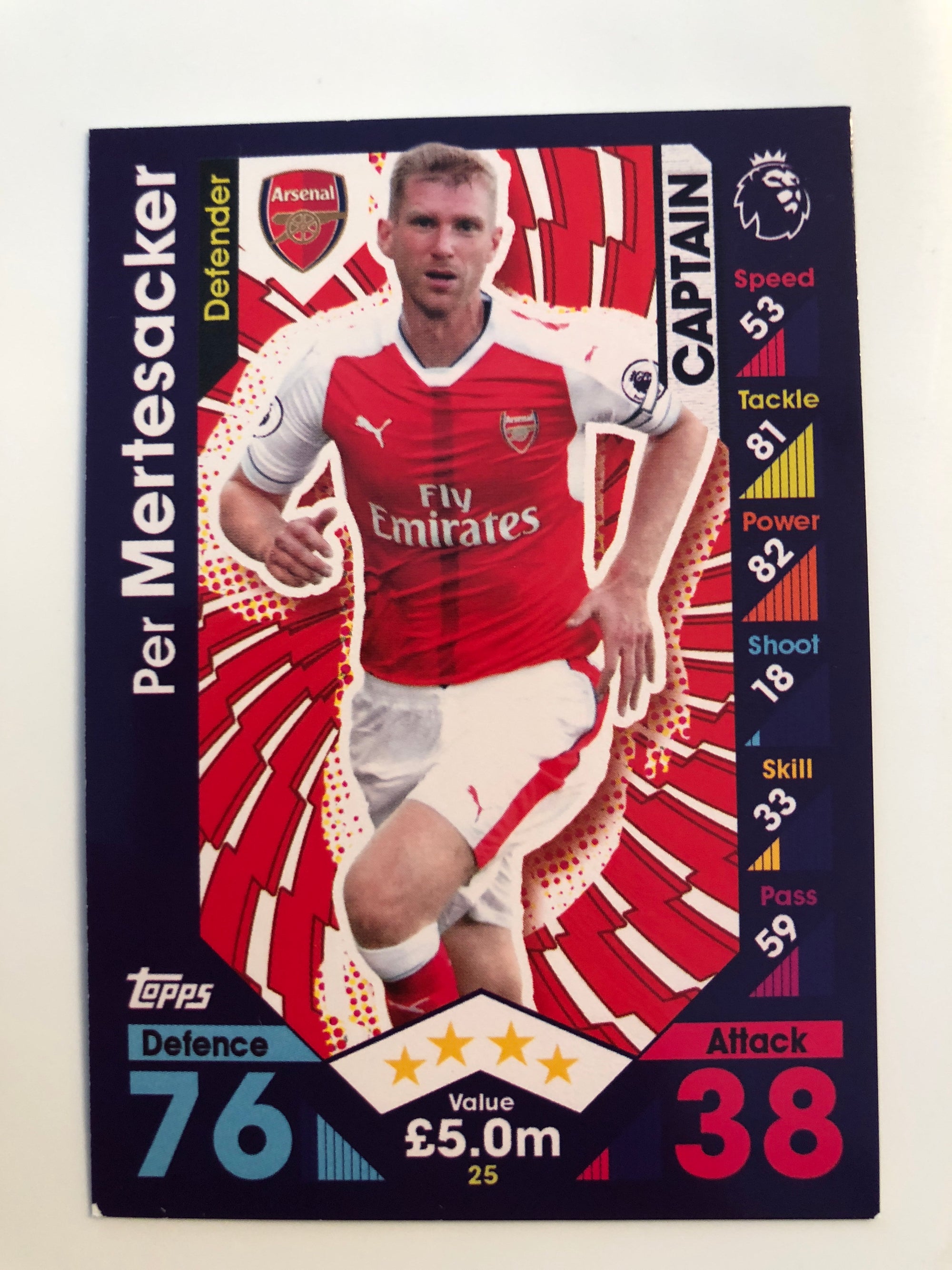 025. PER MERTESACKER - ARSENAL