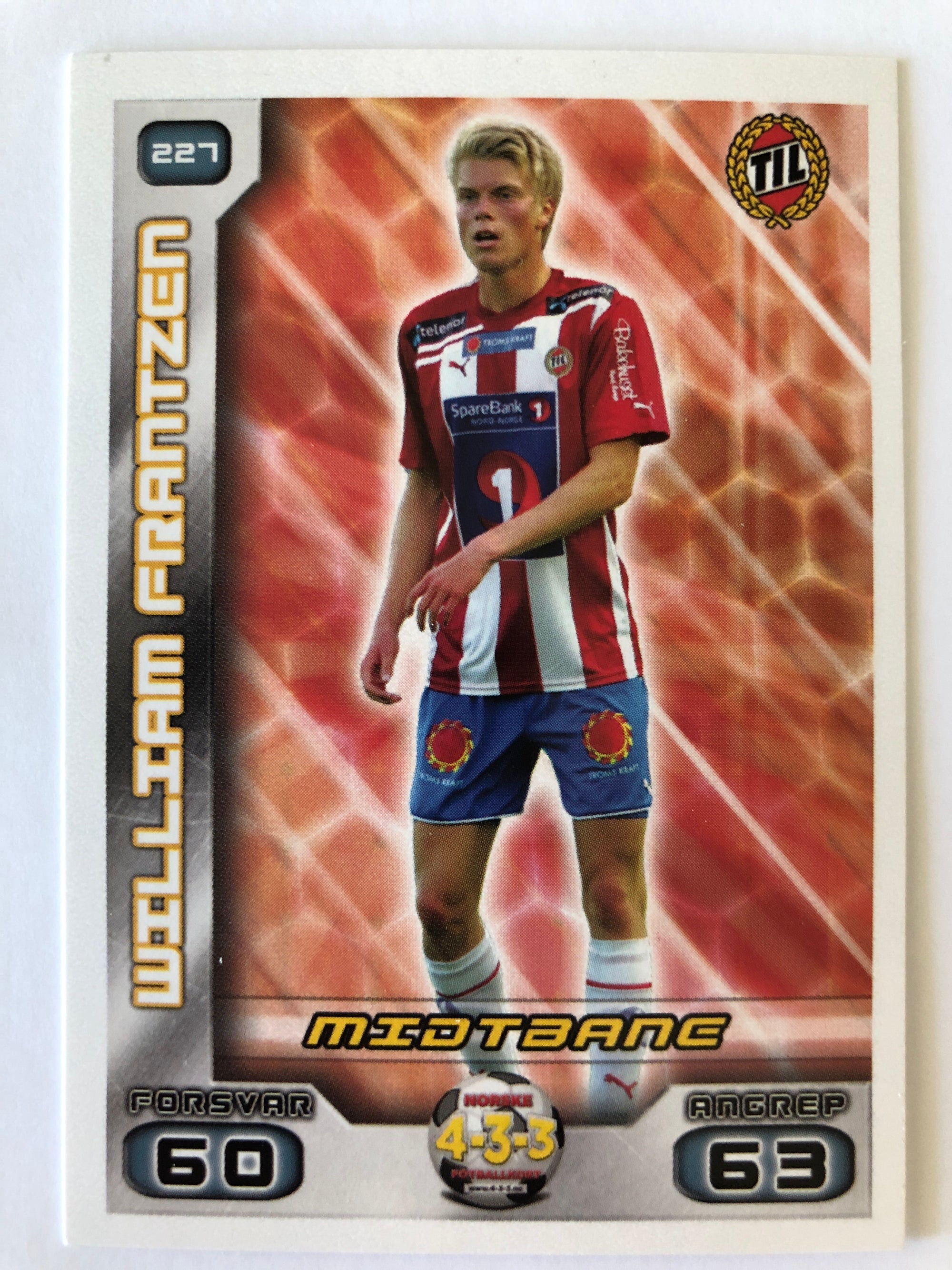 227. WILLIAM FRANTZEN - TROMSØ IL