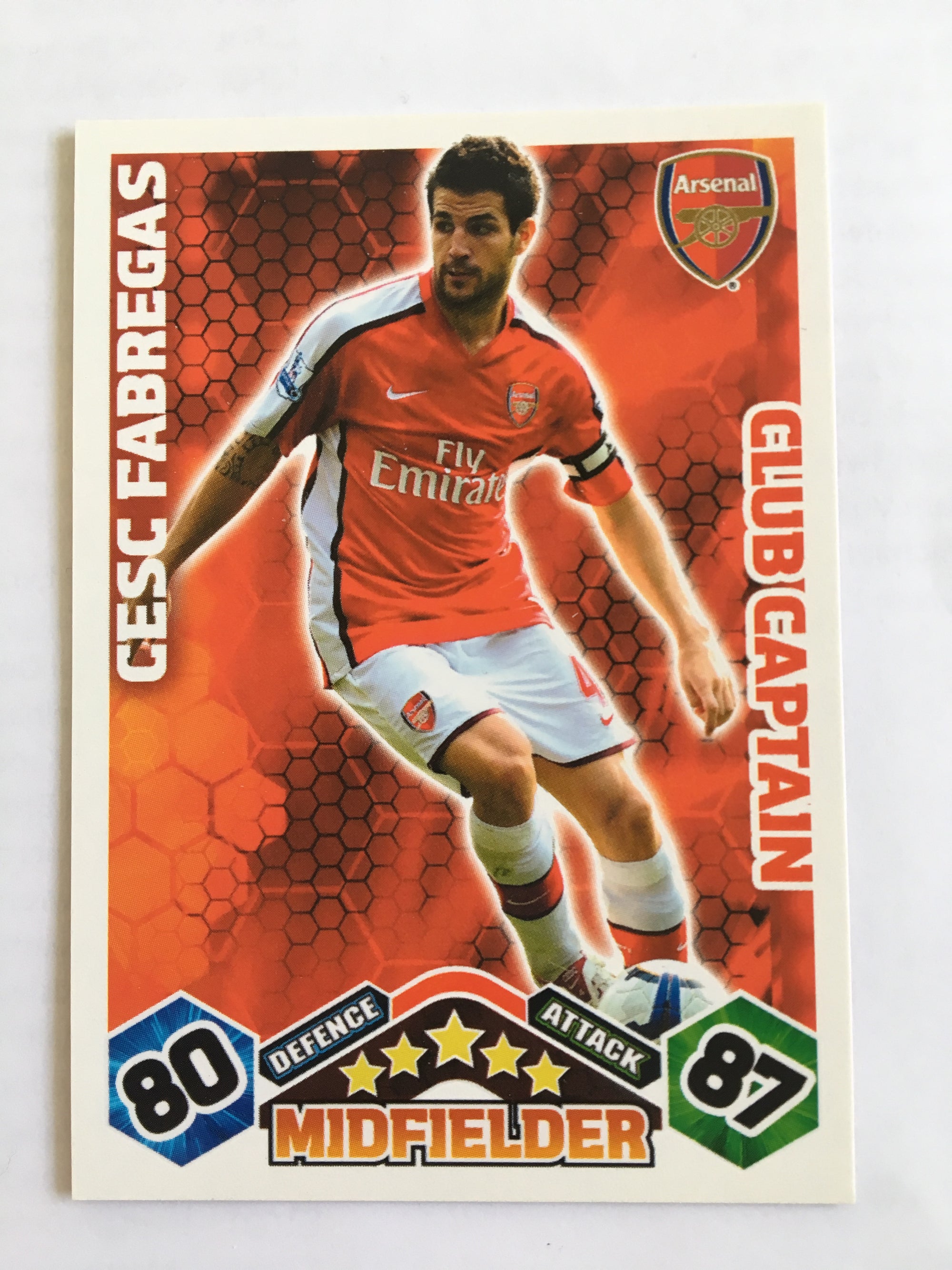 CC004. CESC FABREGAS - ARSENAL - CLUB CAPTAIN