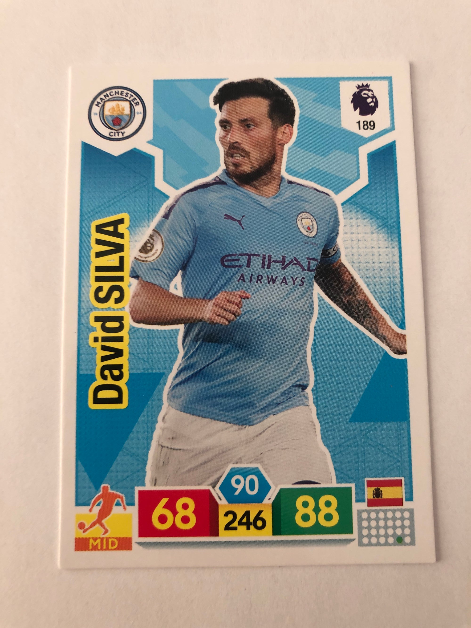 189. DAVID SILVA - MANCHESTER CITY