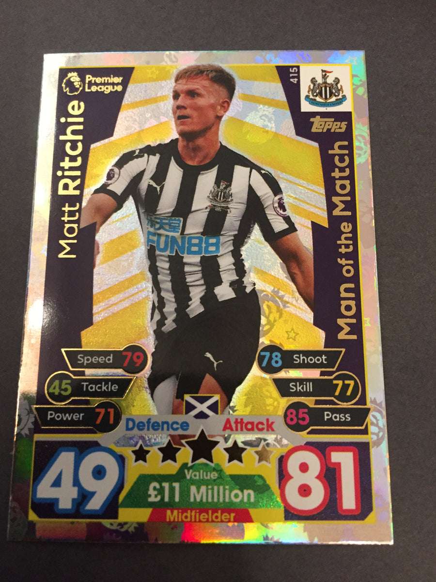 415. MATT RITCHIE - NEWCASTLE UNITED - MAN OF THE MATCH
