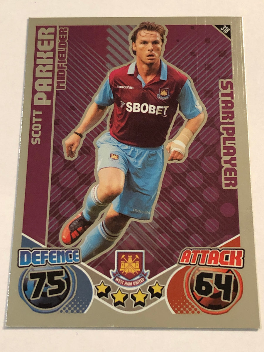 318. SCOTT PARKER - WEST HAM UNITED - STAR PLAYER