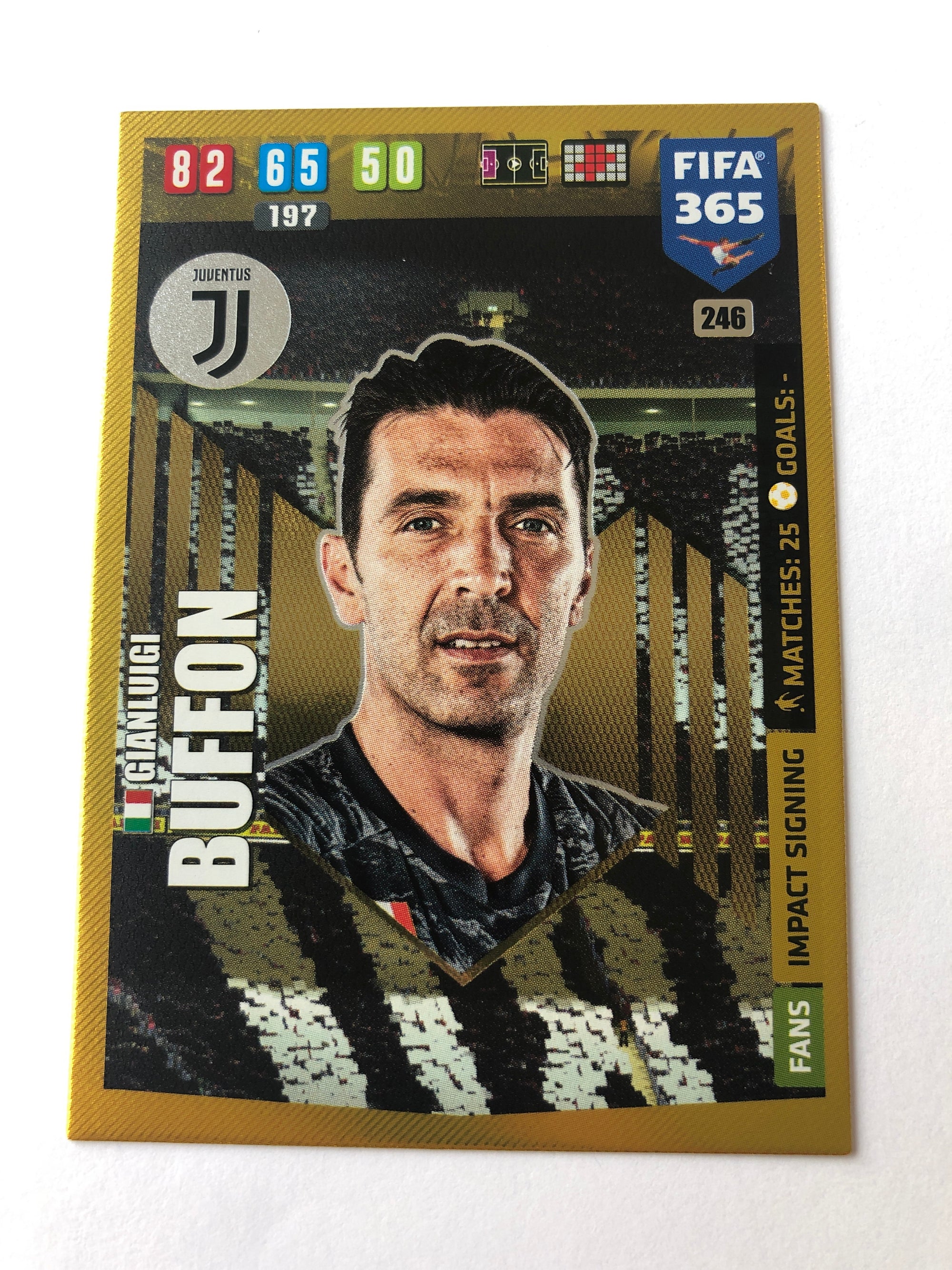 246. GIANLUIGI BUFFON - JUVENTUS - FANS IMPACT SIGNING
