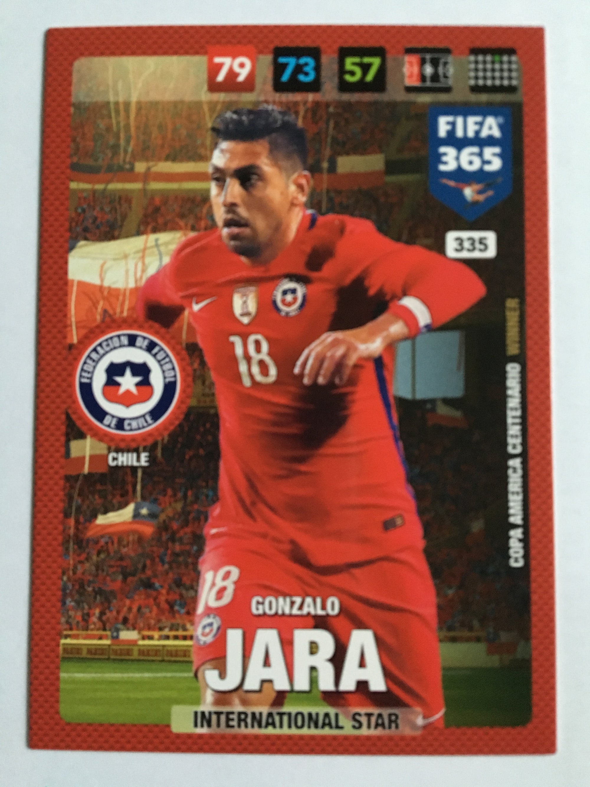 335. GONZALO JARA - CHILE - INTERNATIONAL STAR
