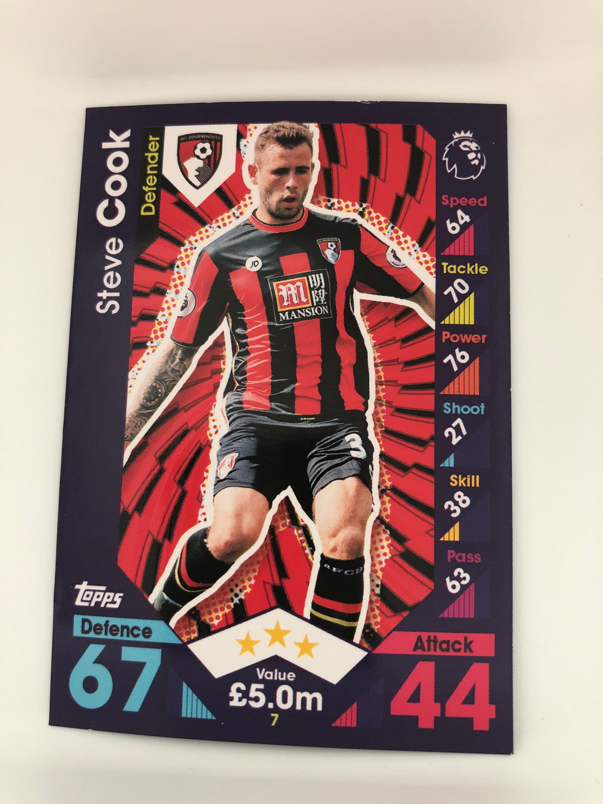 007. STEVE COOK - AFC BOURNEMOUTH