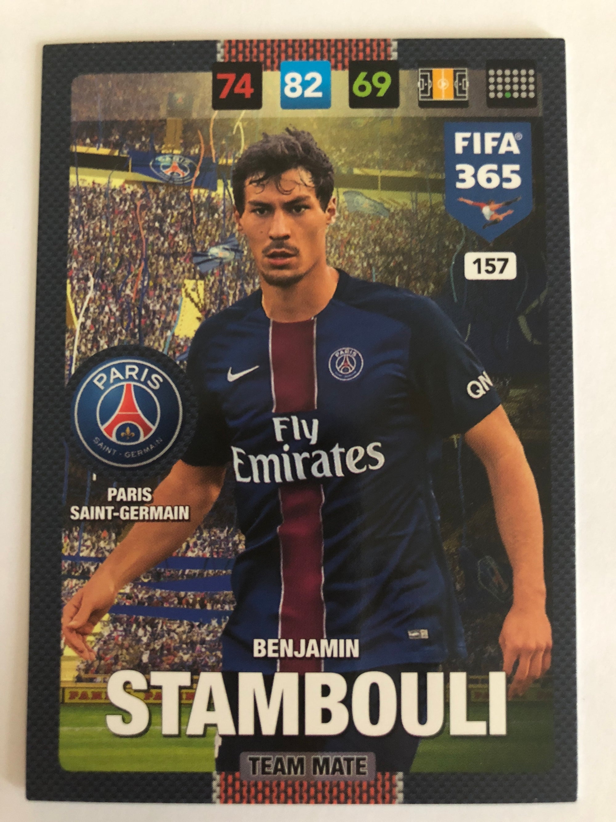 157. BENJAMIN STAMBOULI - PARIS SAINT-GERMAIN - TEAM MATE