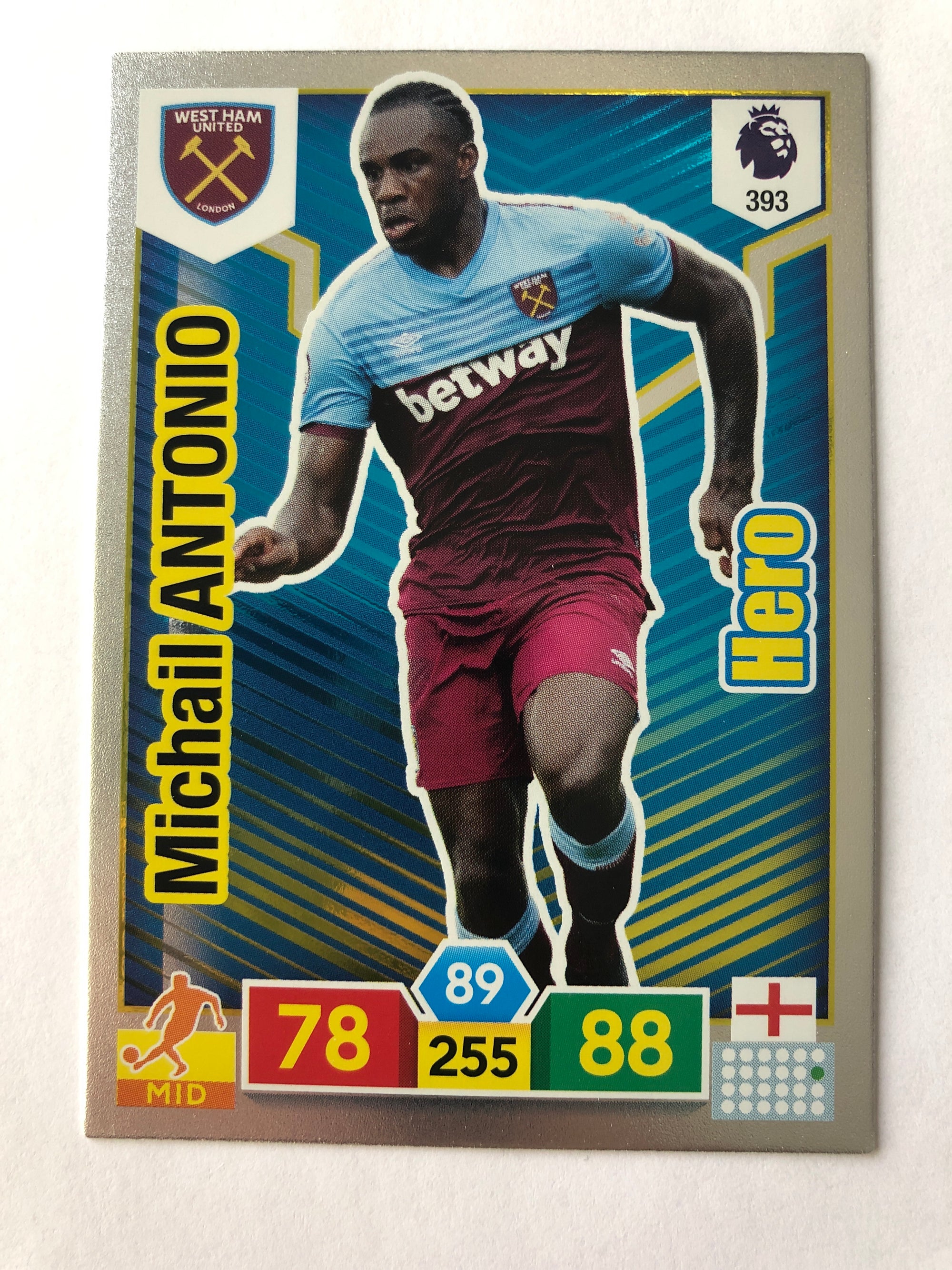 393. MICHAIL ANTONIO - WEST HAM UNITED - HERO
