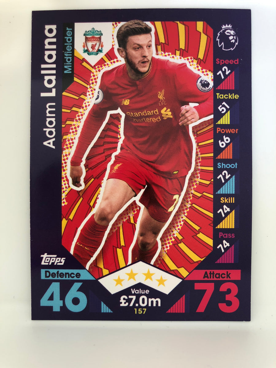 157. ADAM LALLANA - LIVERPOOL