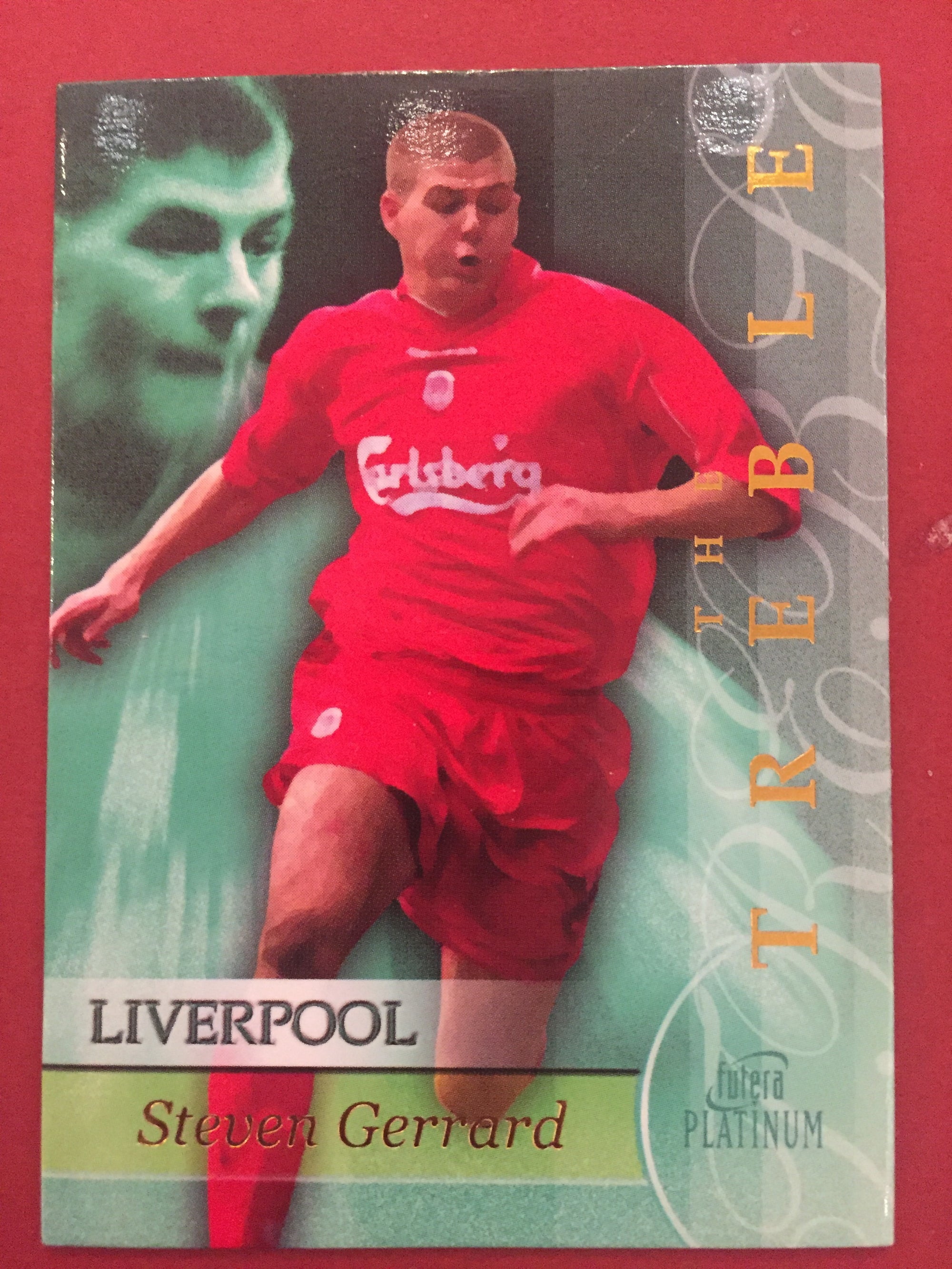 TR 05. STEVEN GERRARD - FUTERA PLATINUM THE TREBLE #250