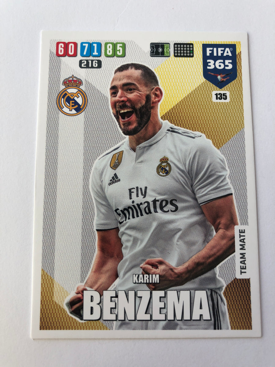 135. KARIM BENZEMA - REAL MADRID - TEAM MATE