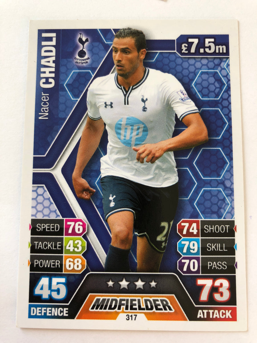 317. NACER CHADLI - TOTTENHAM HOTSPUR