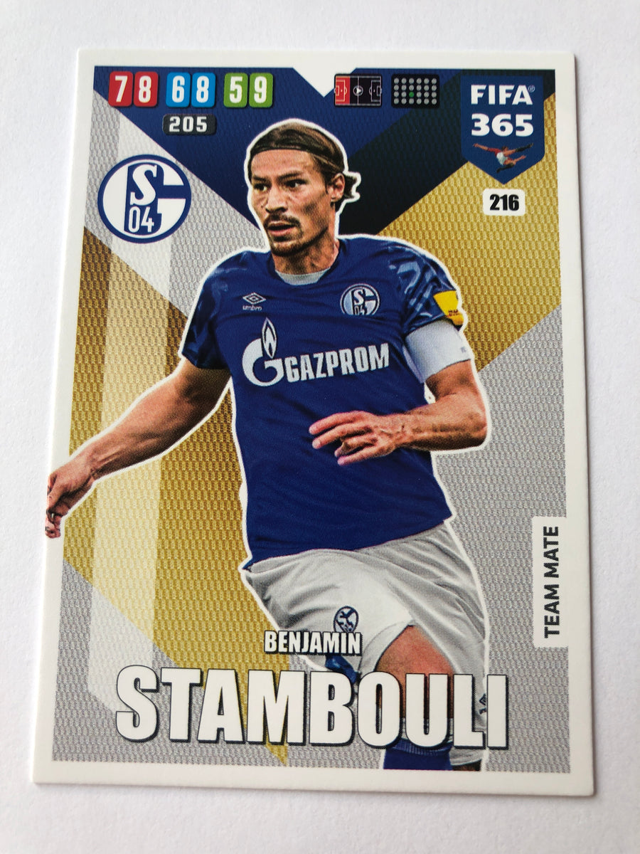 216. BENJAMIN STAMBOULI - SCHALKE 04 - TEAM MATE