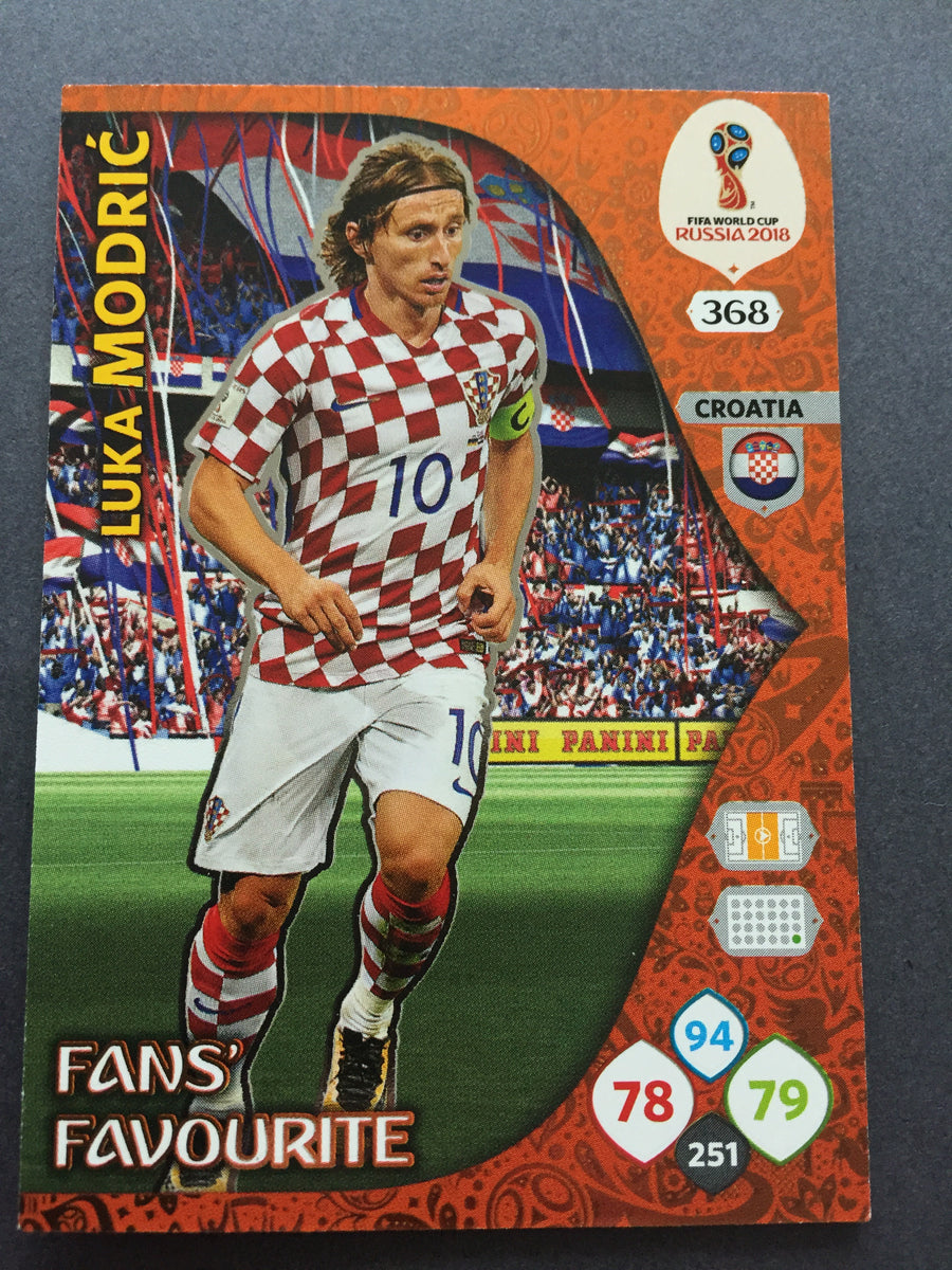 368. LUKA MODRIC - CROATIA - FANS FAVOURITE