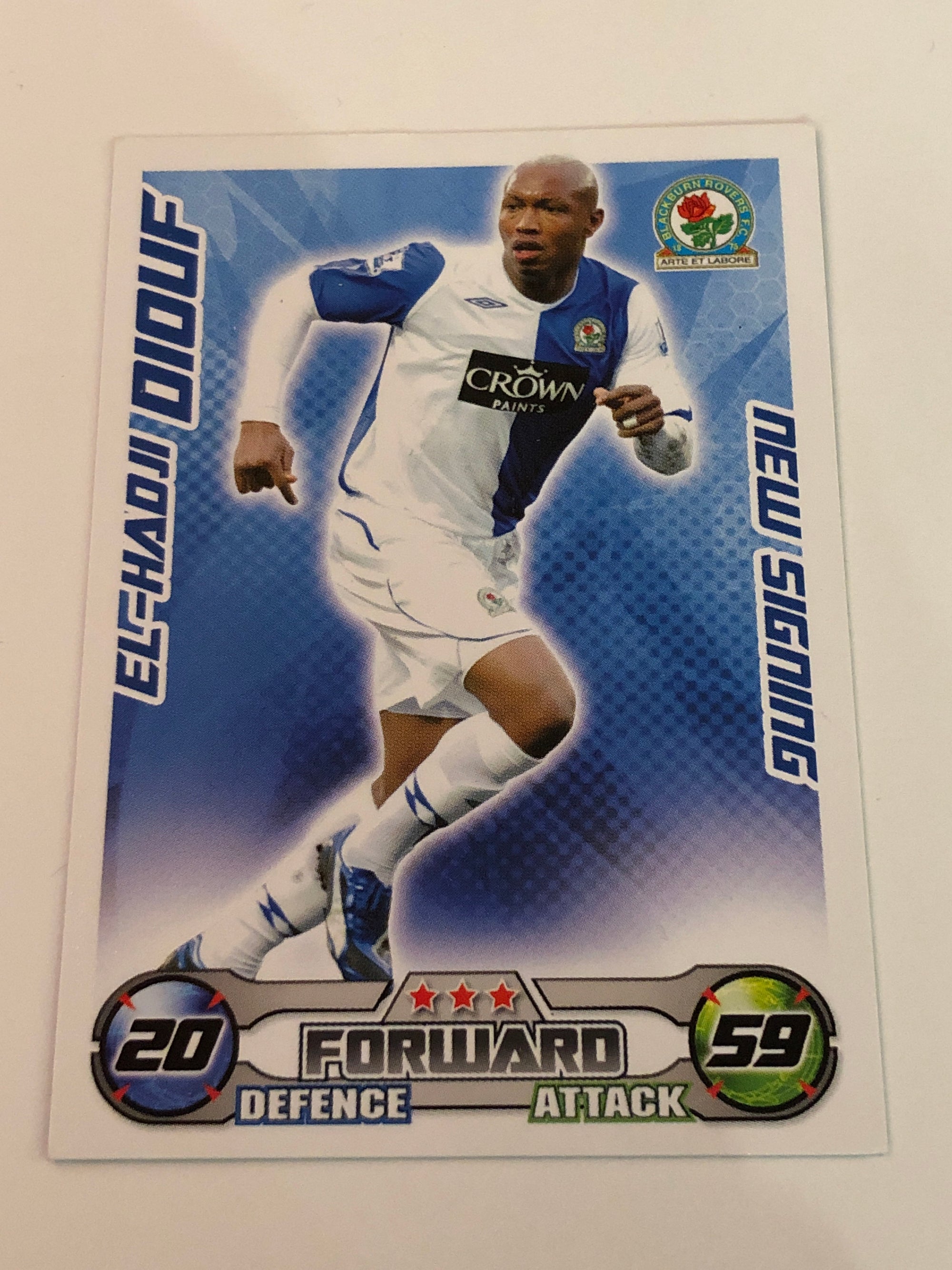 EX-HTH-003 - EL-HADJI DIOUF - BLACKBURN ROVERS - NEW SIGNING