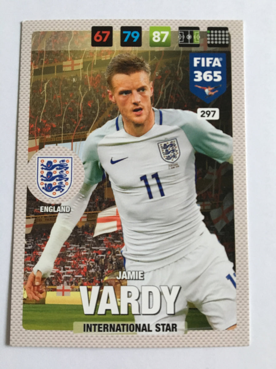 297. JAMIE VARDY - ENGLAND - INTERNATIONAL STAR