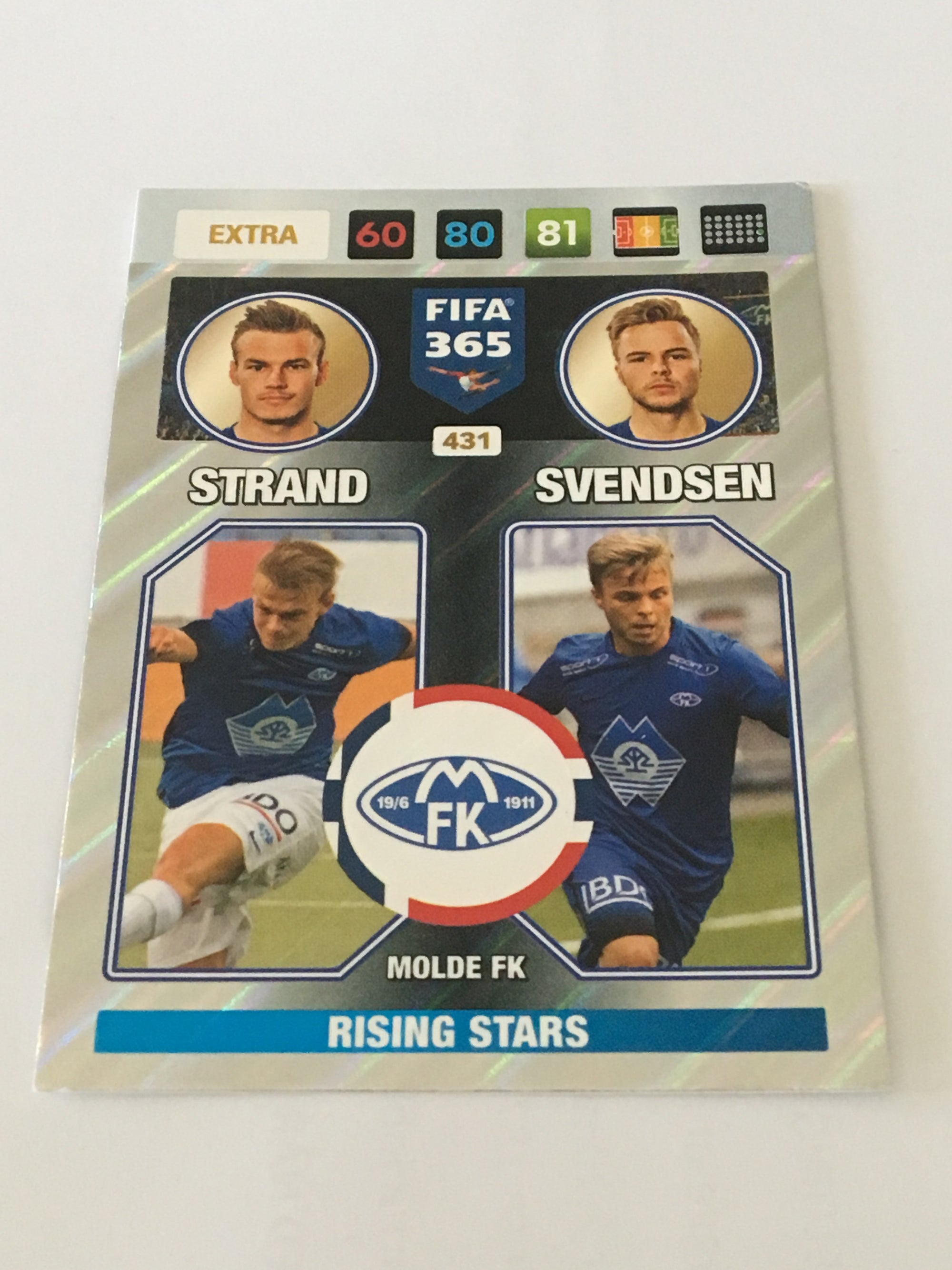 431. MOLDE FK - STRAND - SVENDSEN - EXTRA - RISING STARS
