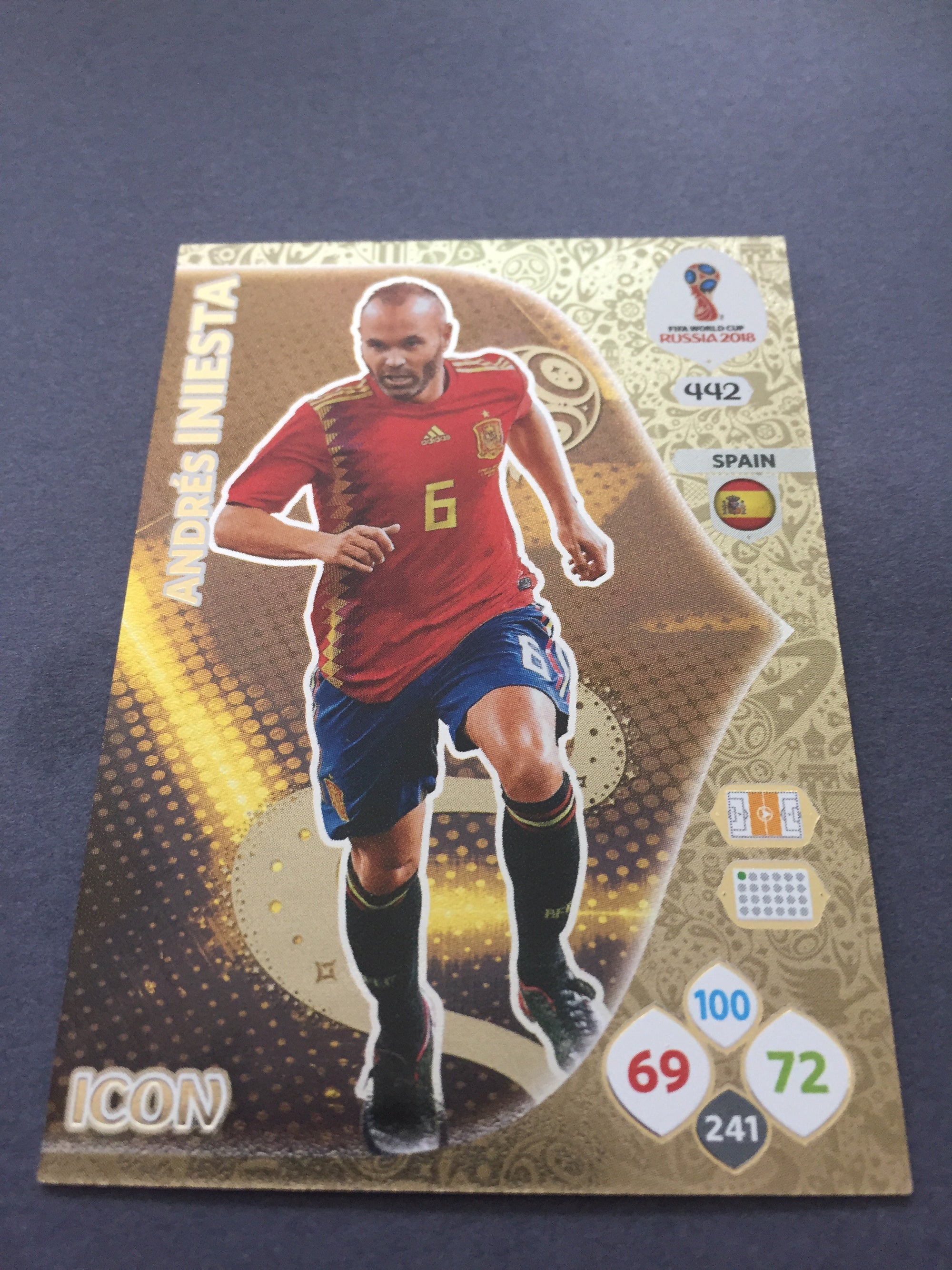 442. ANDRES INIESTA - SPAIN - ICON