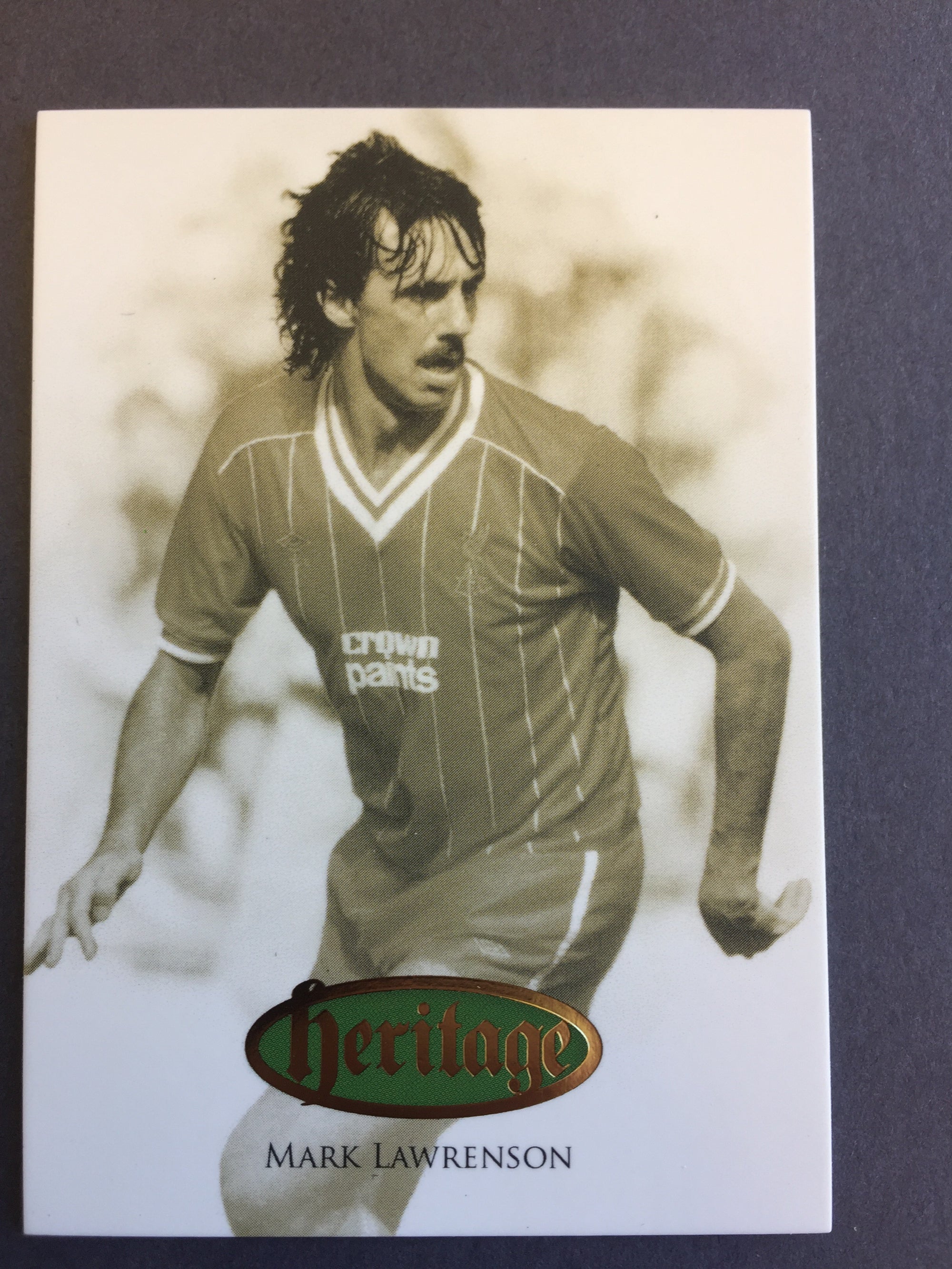 HT38. Mark Lawrenson #23/30 - Heritage - Liverpool