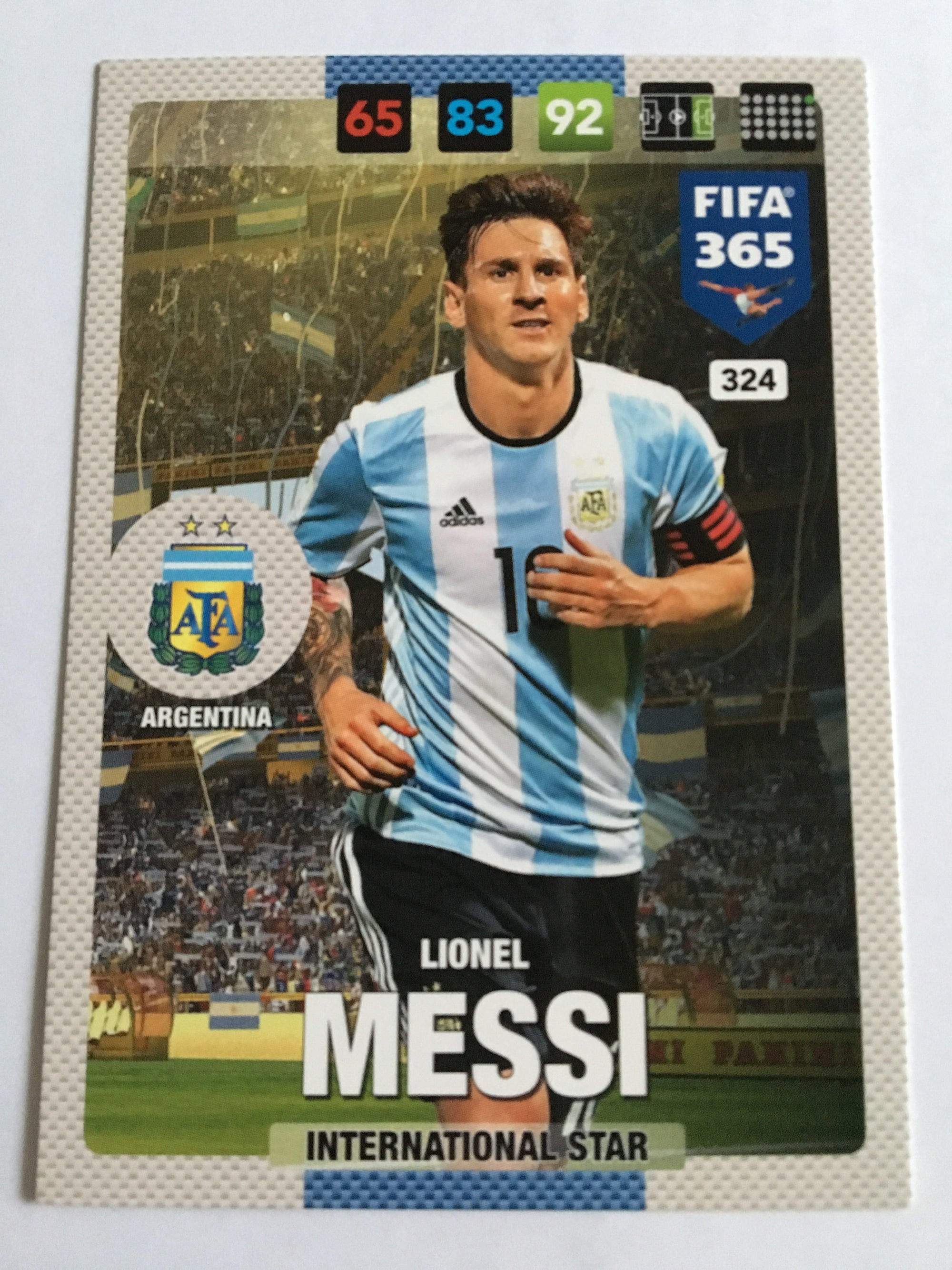 324. LIONEL MESSI - ARGENTINA - INTERNATIONAL STAR