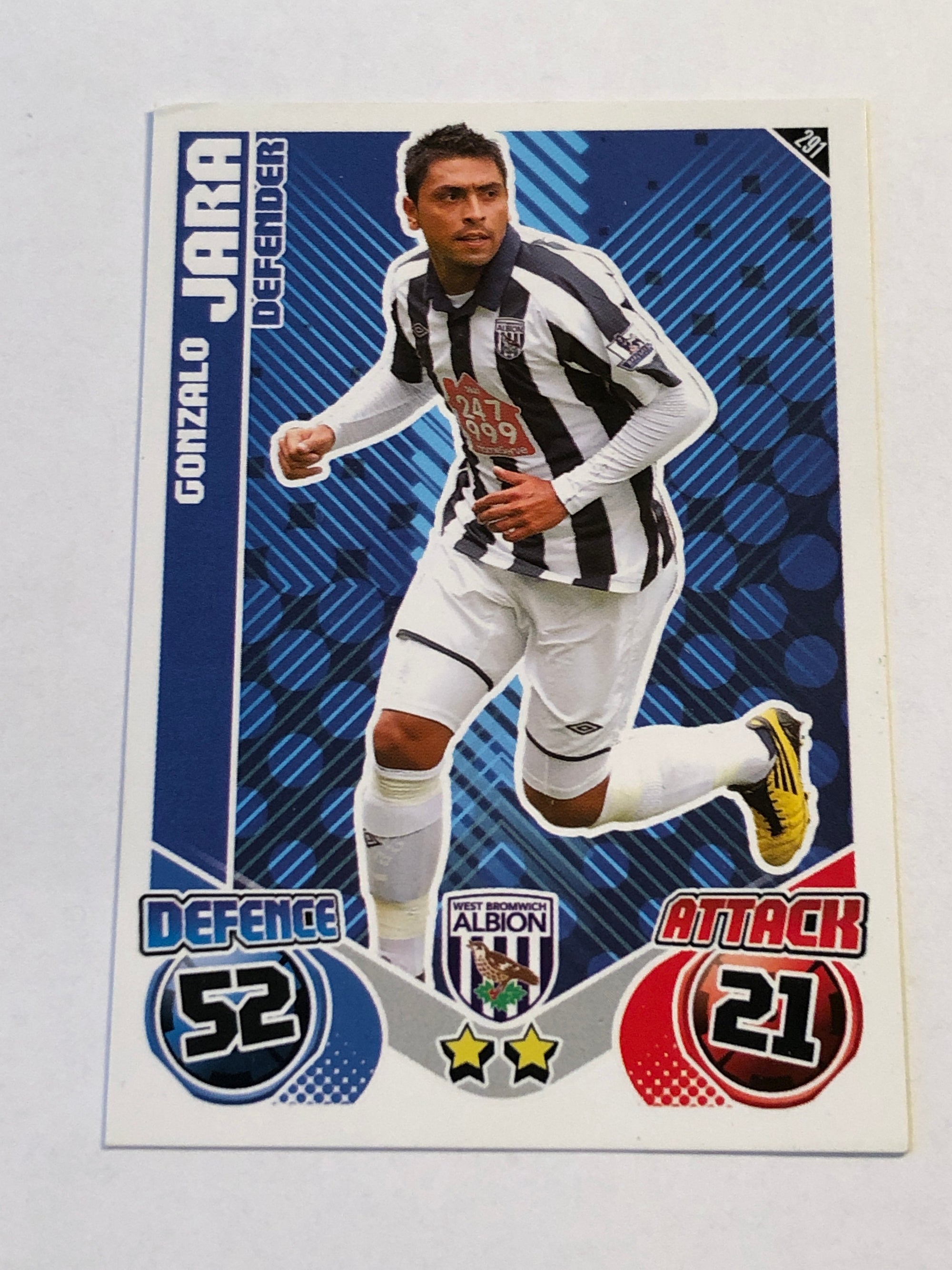 291. GONZALO JARA - WEST BROMWICH ALBION