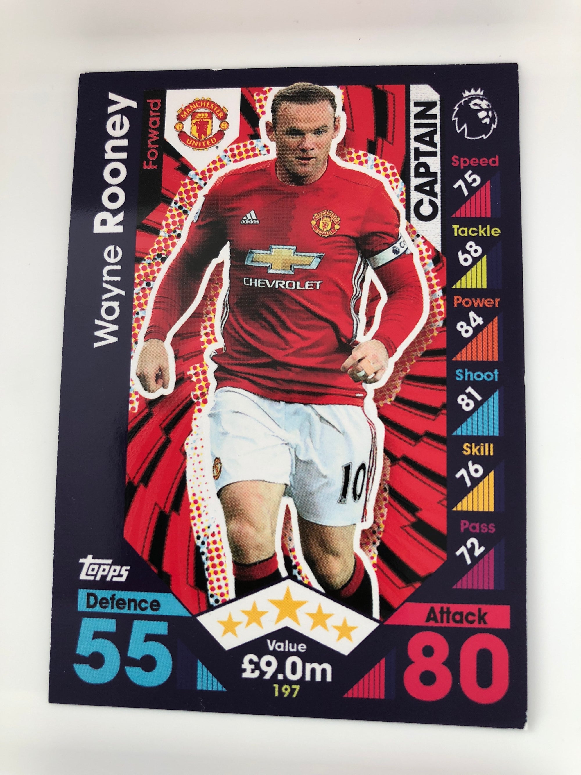 197. WAYNE ROONEY - MANCHESTER UNITED