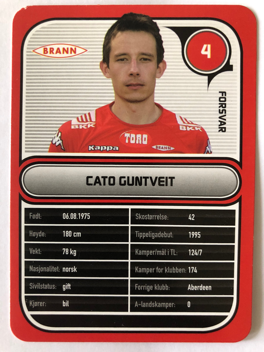 BRANN 004. CATO GUNTVEIT