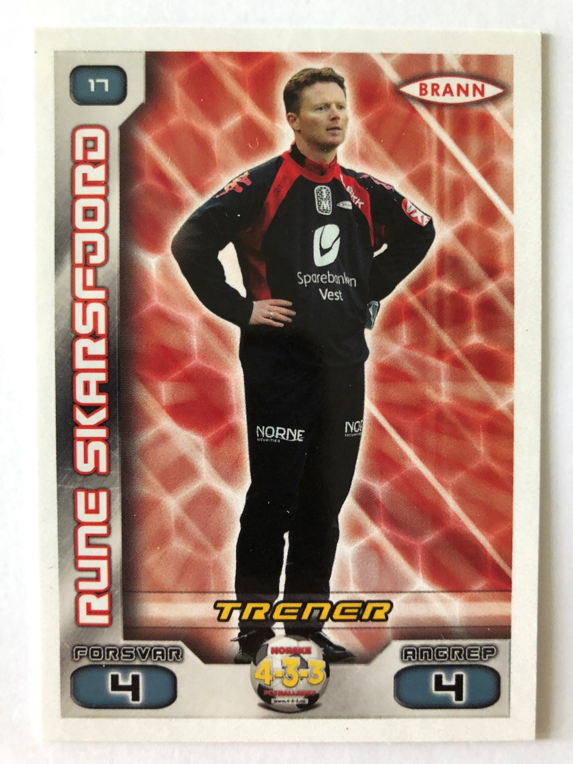 017. RUNE SKARSFJORD - BRANN