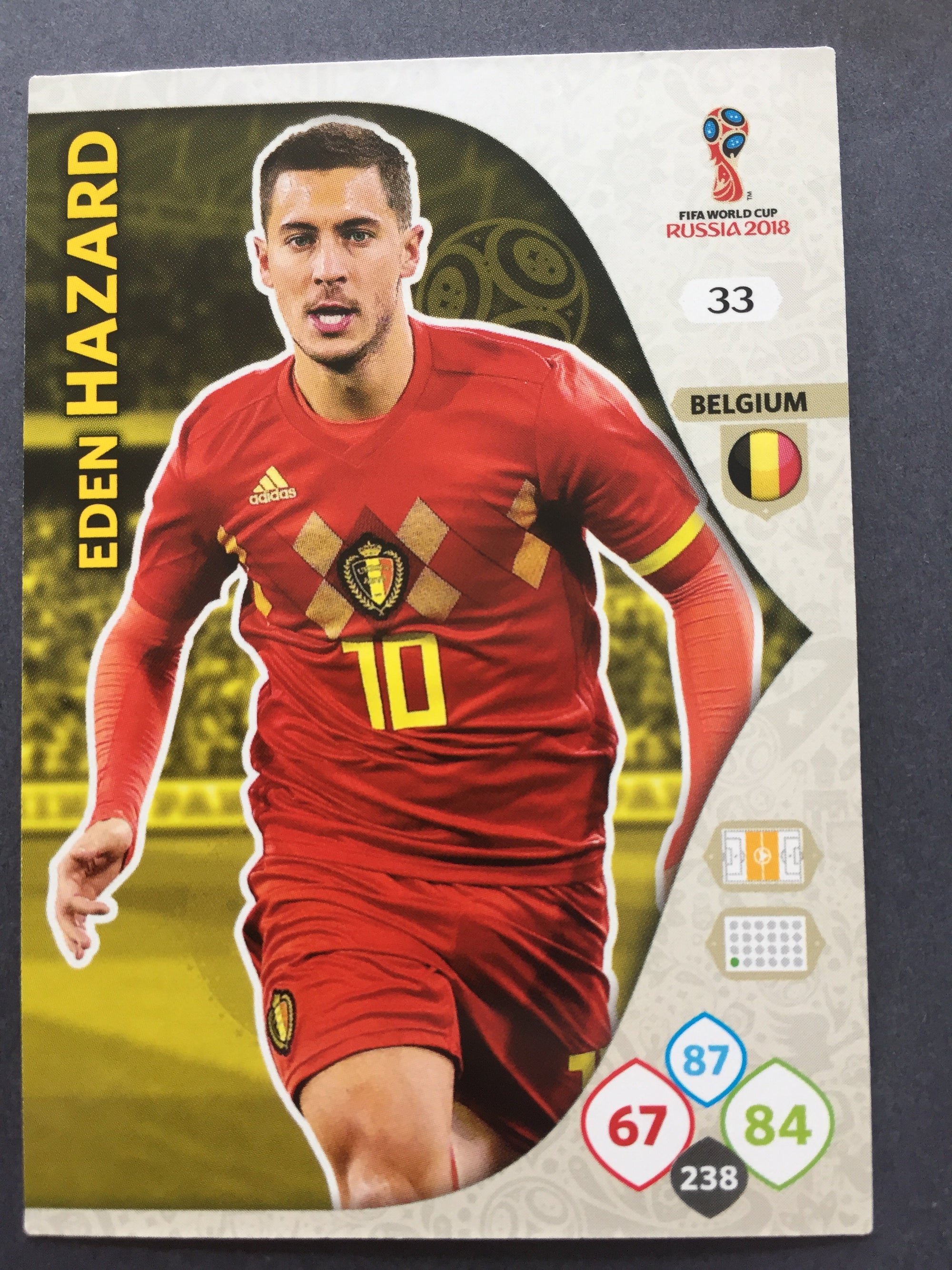 033. EDEN HAZARD - BELGIUM