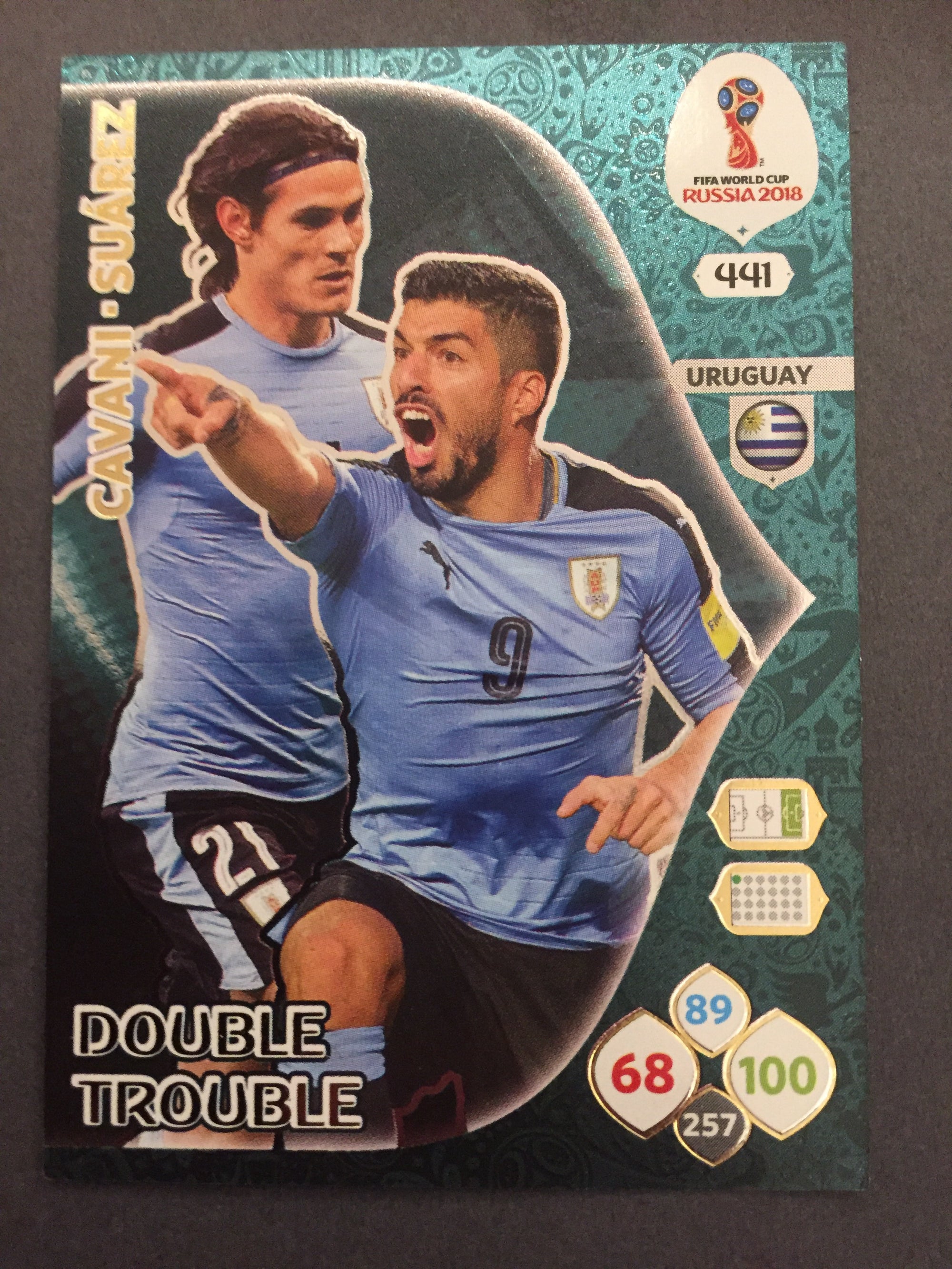 441. CAVANI-SUAREZ - URUGUAY - DOUBLE TROUBLE