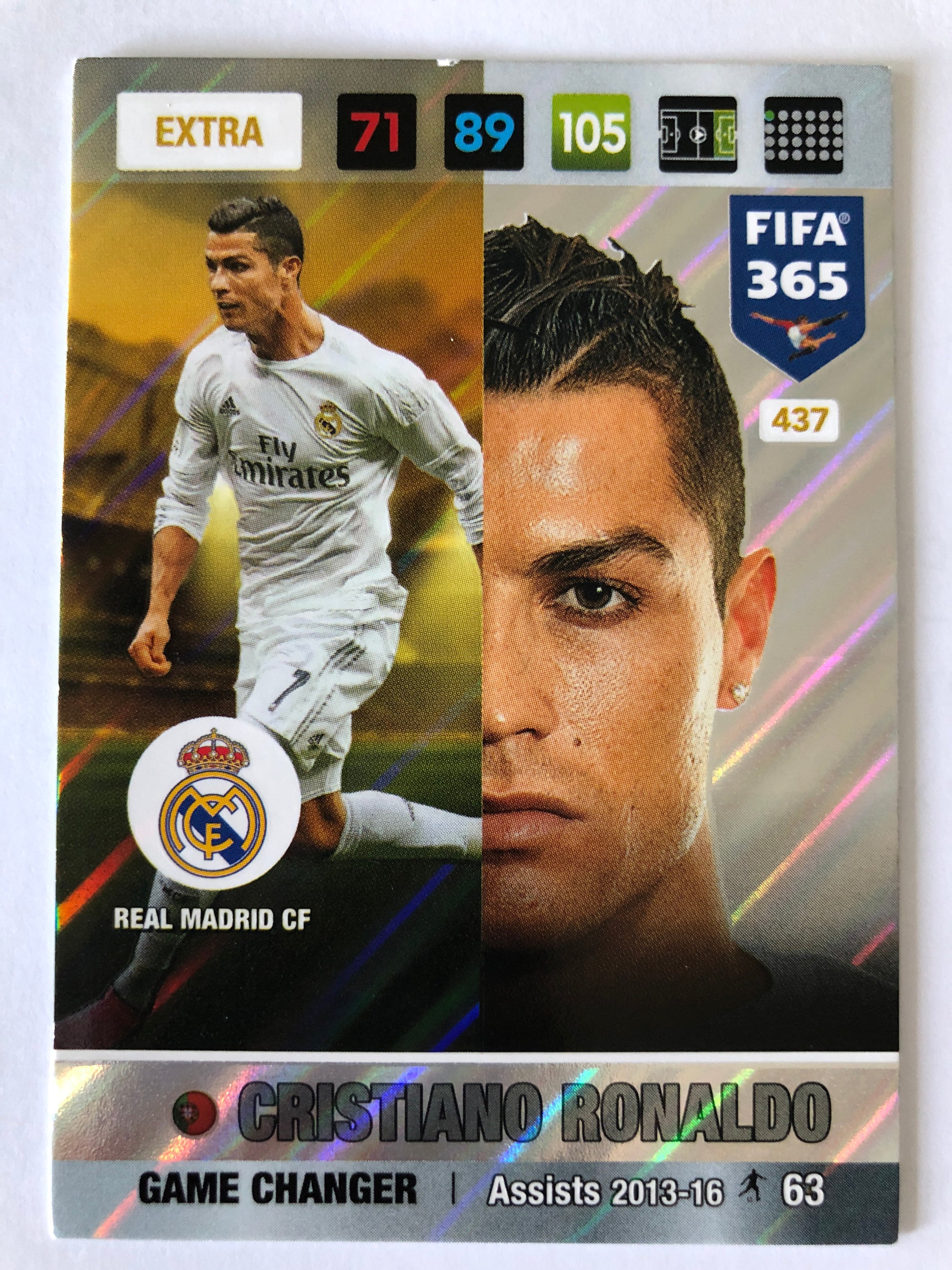 437. CRISTIANO RONALDO - REAL MADRID CF - EXTRA - GAME CHANGER