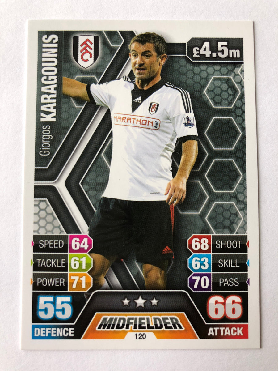 120. GIORGOS KARAGOUNIS - FULHAM