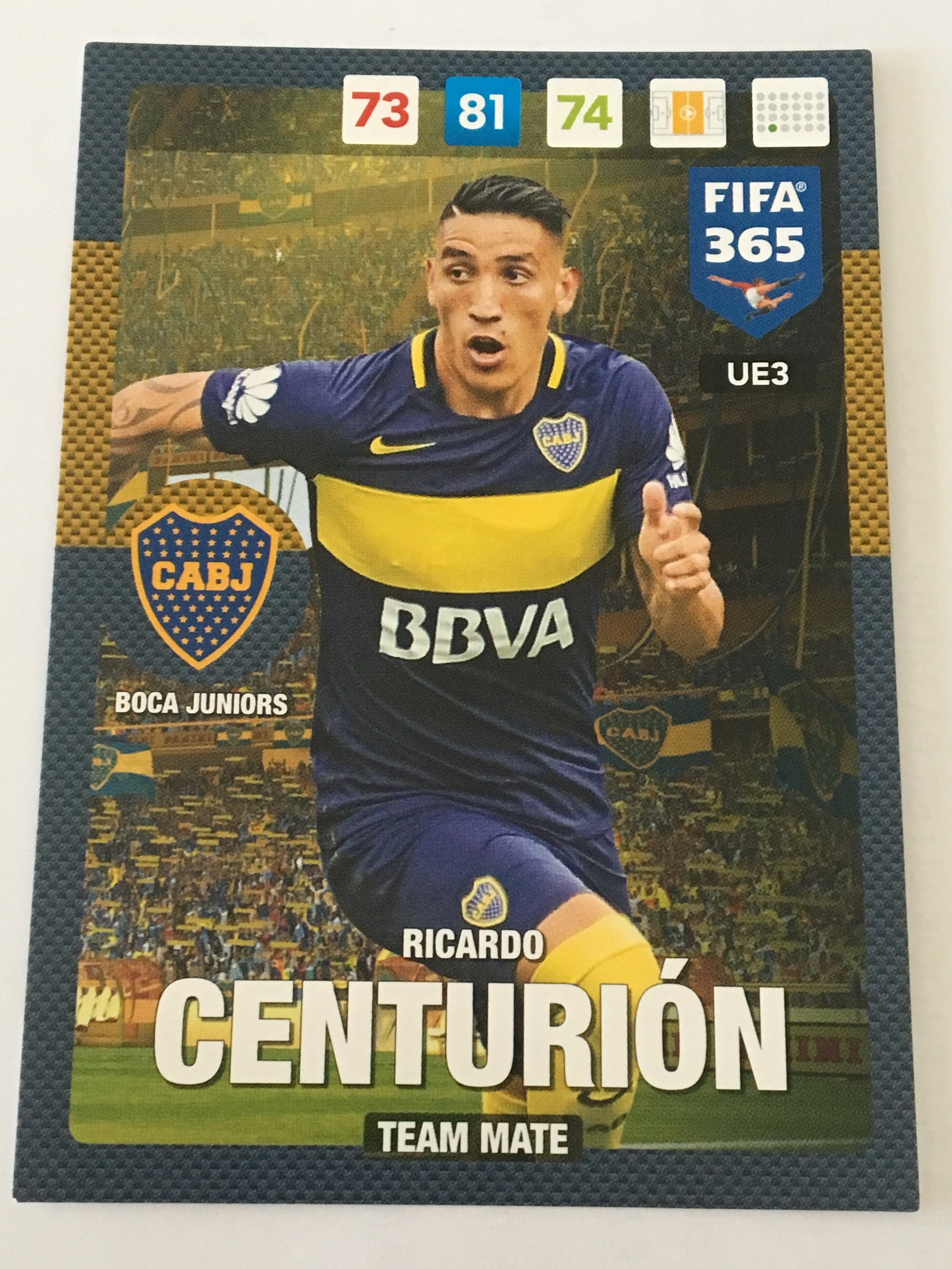 UE003 - RICARDO CENTURIÓN - BOCA JUNIORS - TEAM MATE