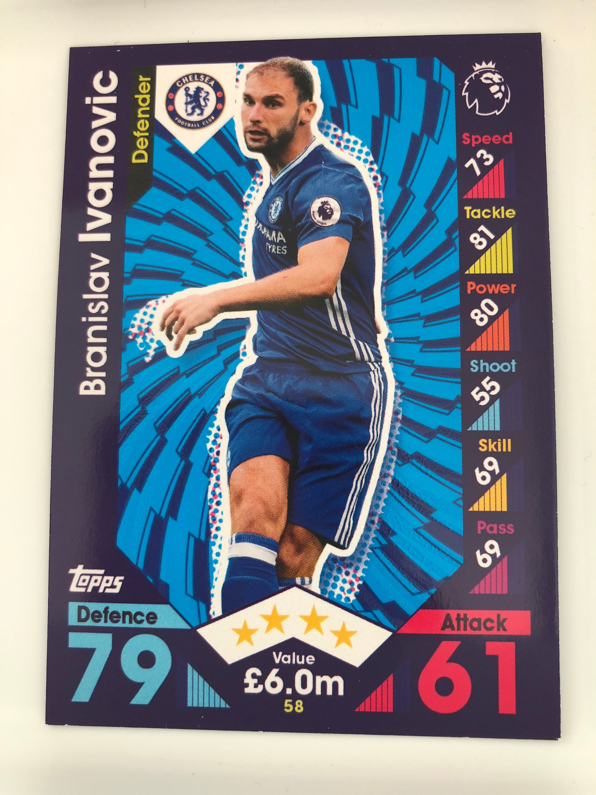 058. BRANISLAV IVANOVIC - CHELSEA