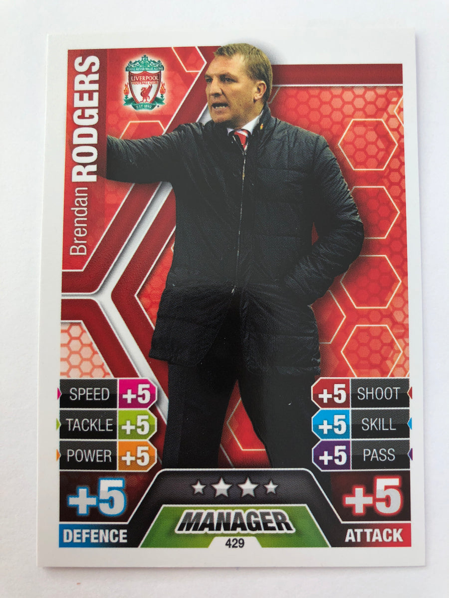 429. BRENDAN RODGERS - LIVERPOOL - MANAGER