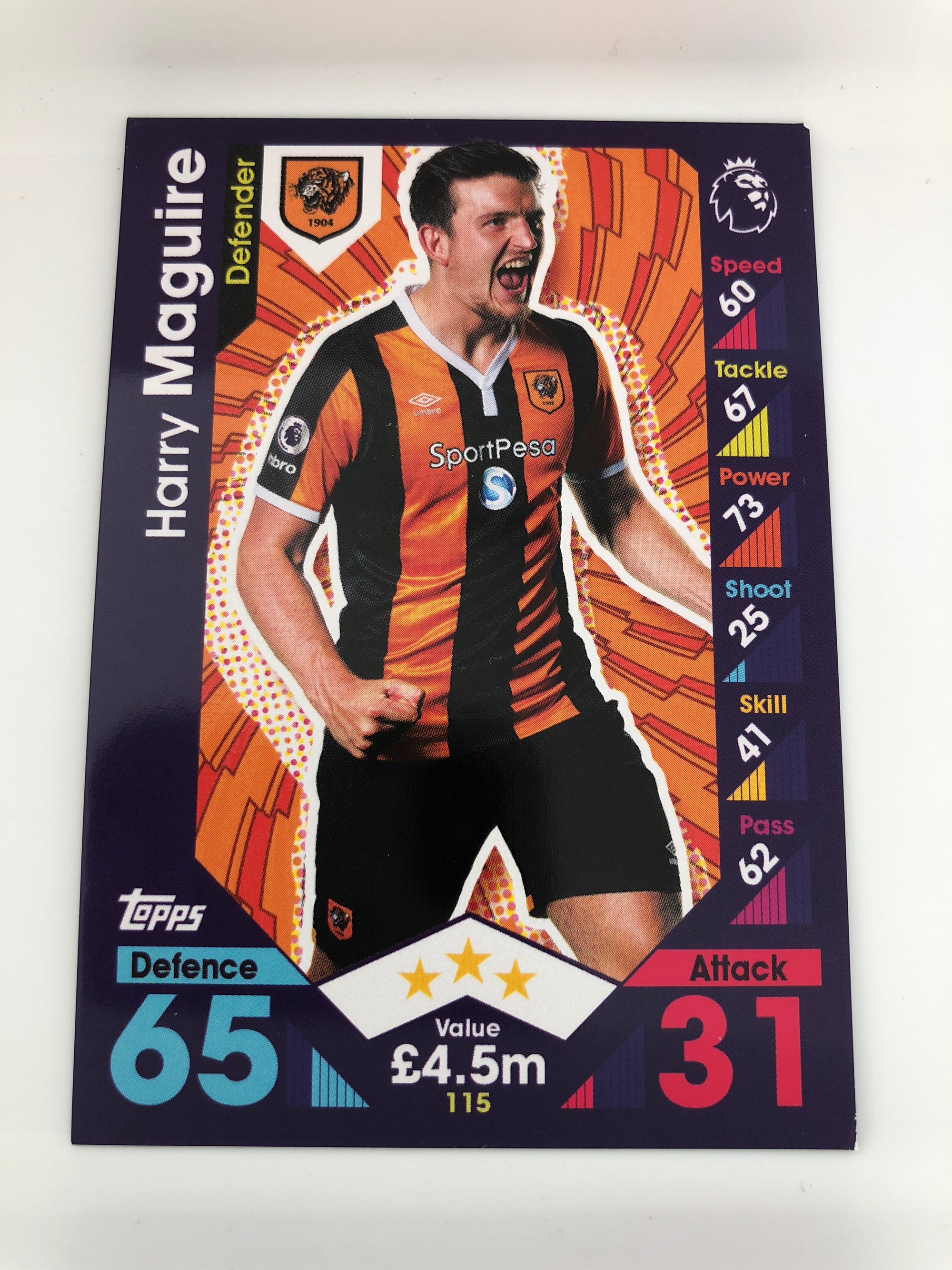 115. HARRY MAGUIRE - HULL CITY
