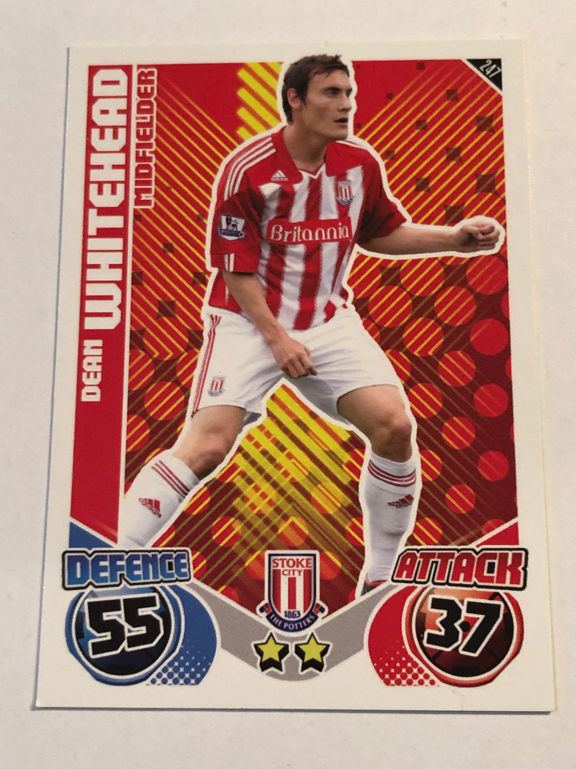 247. DEAN WHITEHEAD - STOKE CITY