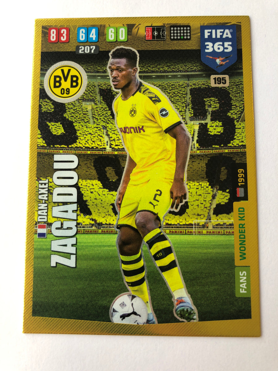 195. DAN-AXEL ZAGADOU - BORUSSIA DORTMUND - FANS WONDER KID