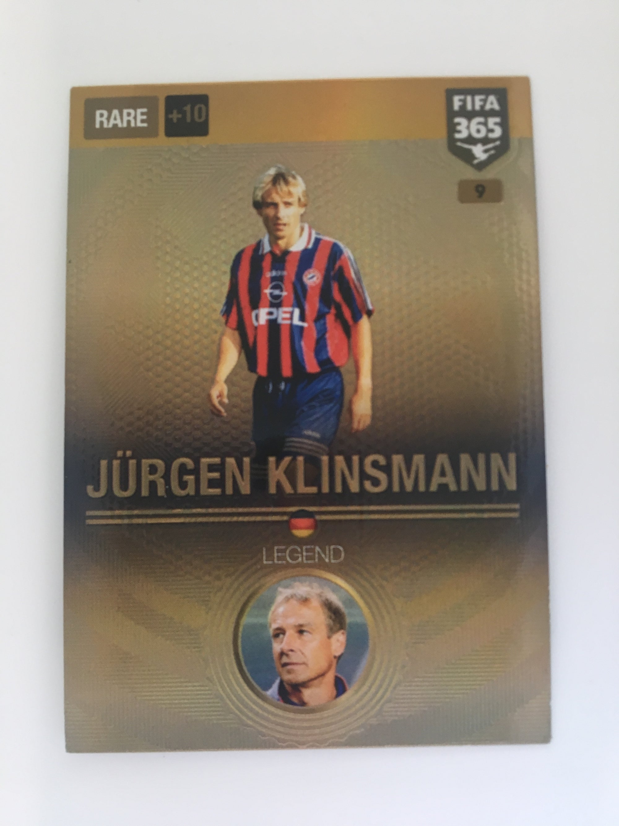 009. JÜRGEN KLINSMANN - TYSKLAND - RARE - LEGEND