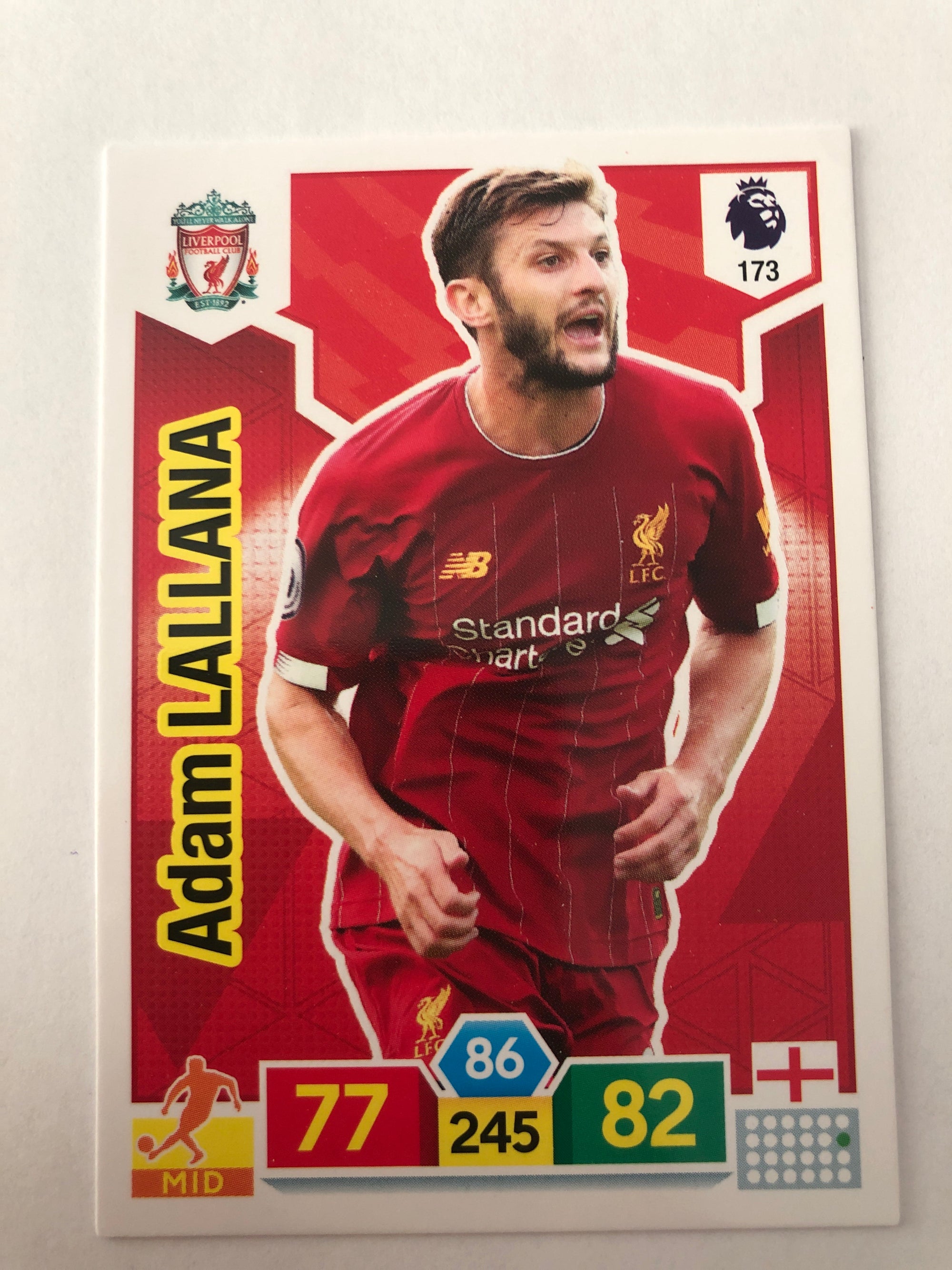 173. ADAM LALLANA - LIVERPOOL