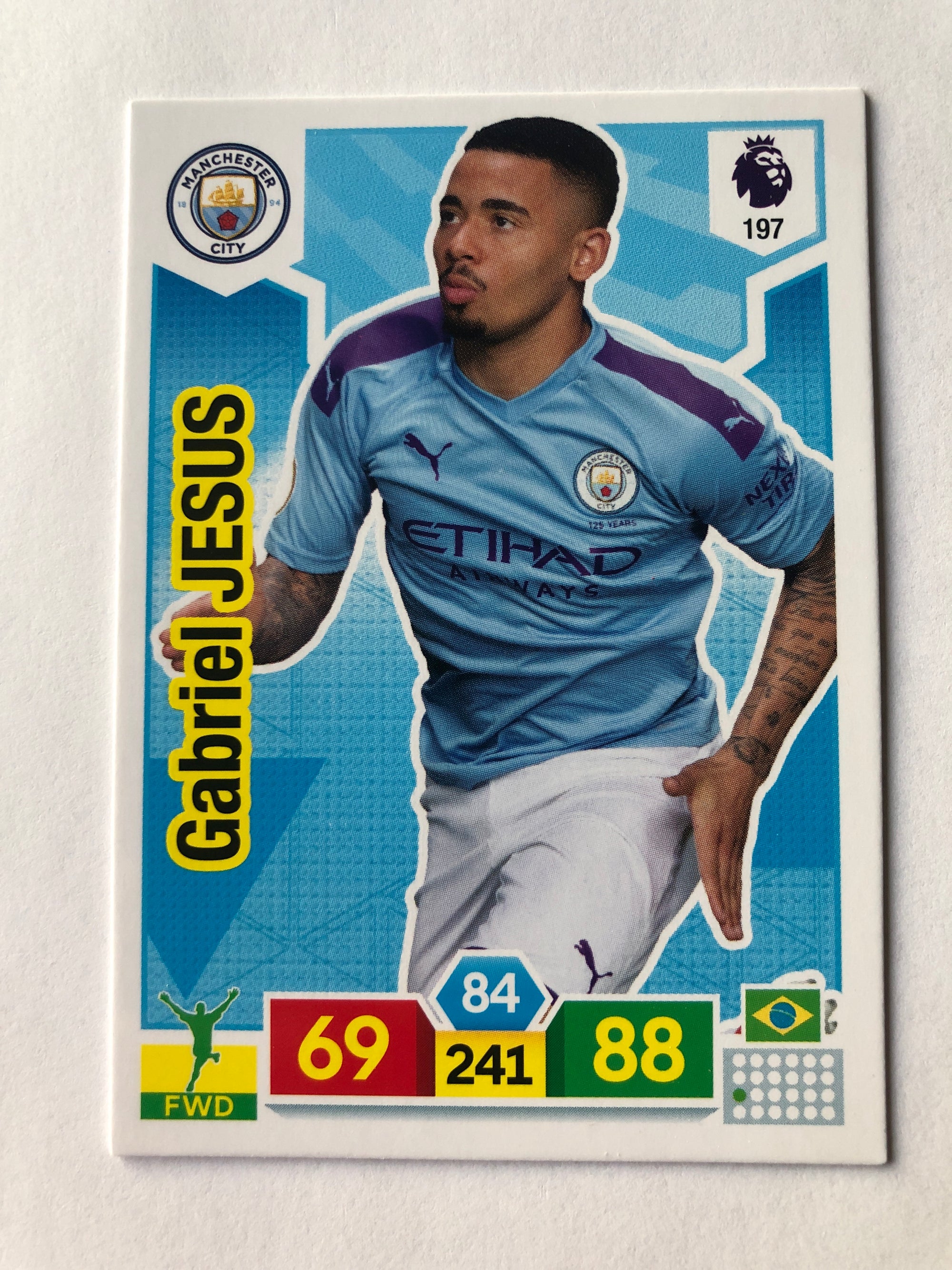 197. GABRIEL JESUS - MANCHESTER CITY