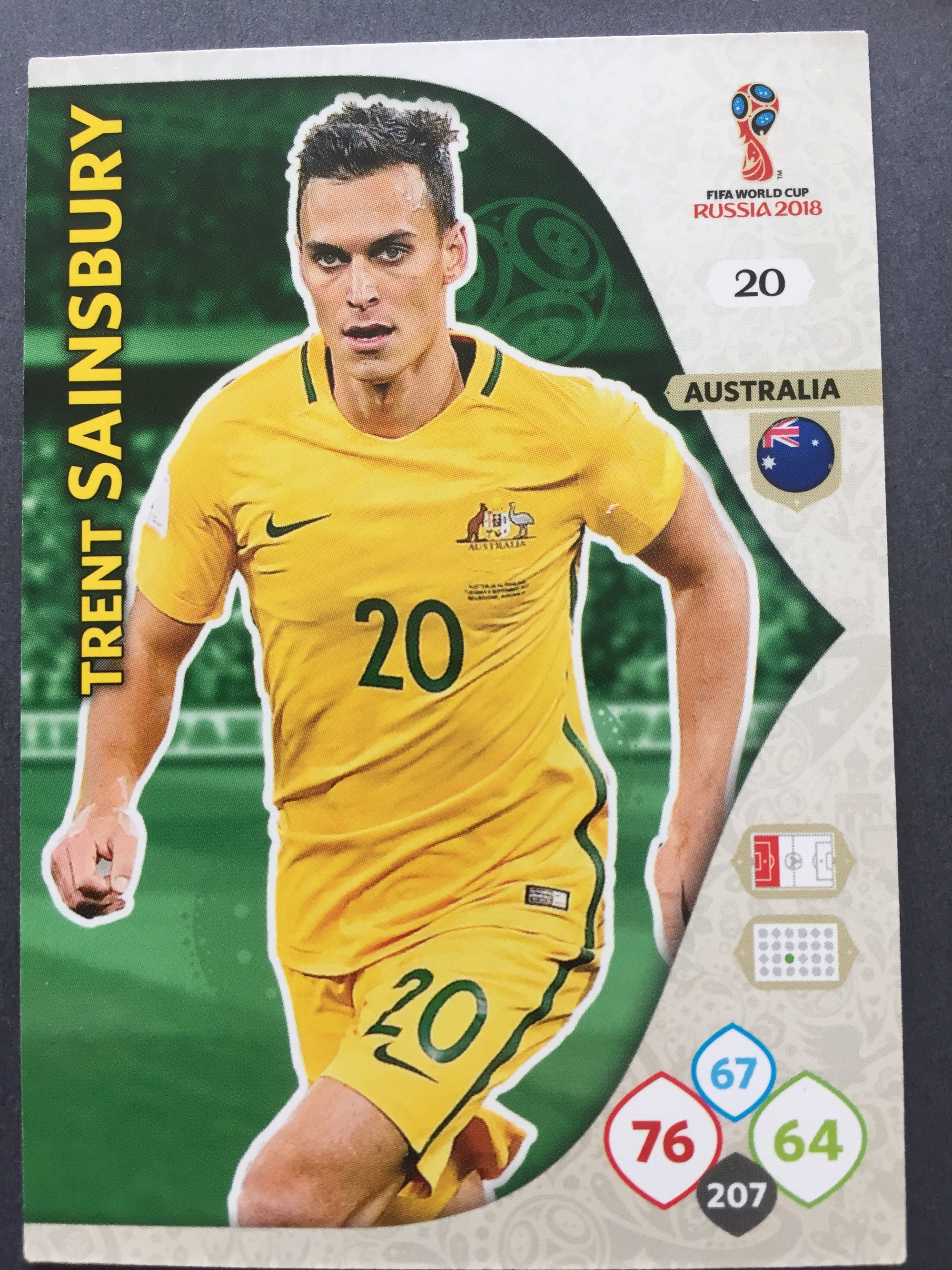 020. TRENT SAINSBURY - AUSTRALIA