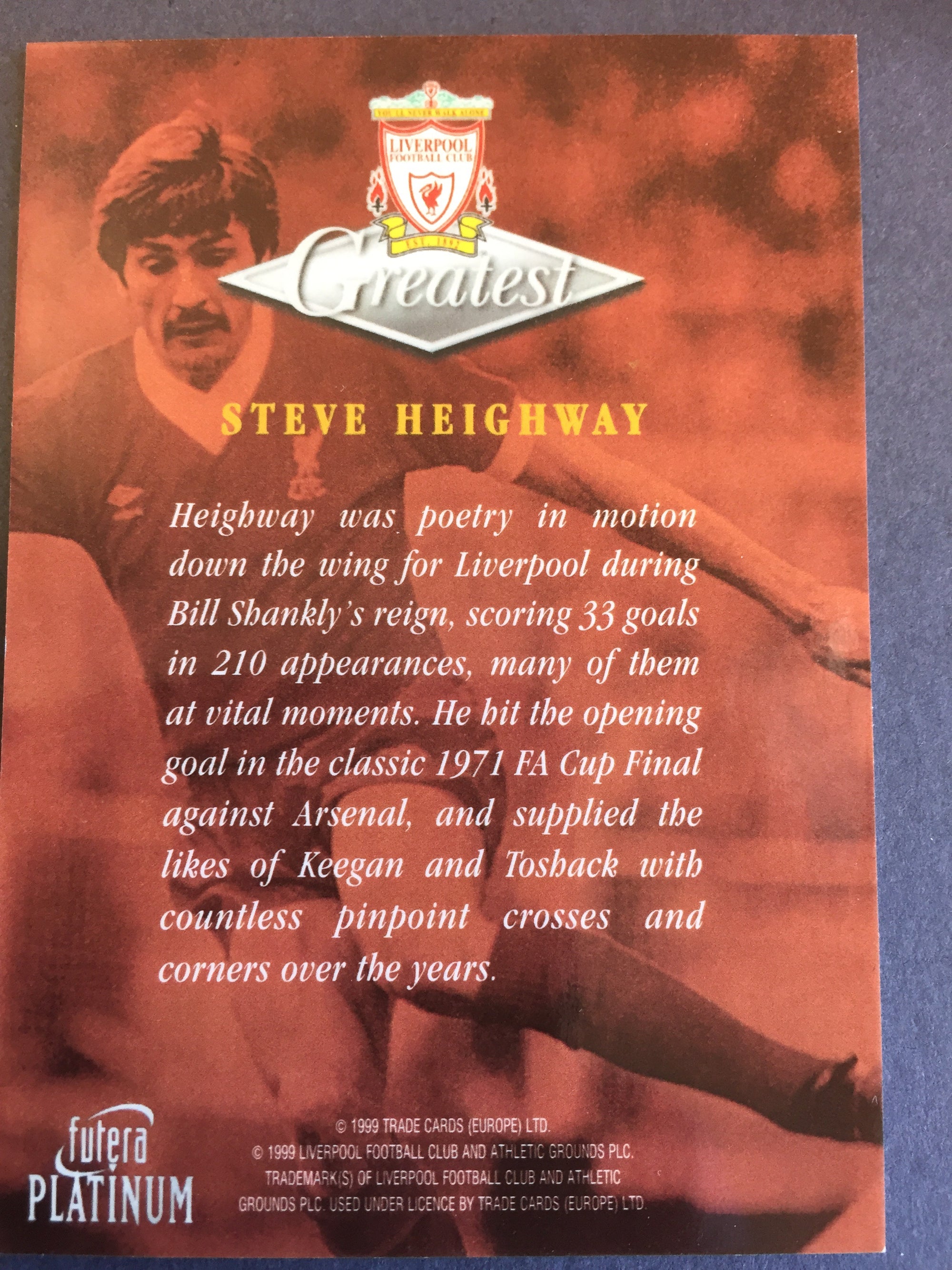 018. Steve Heighway - Greatest - Liverpool