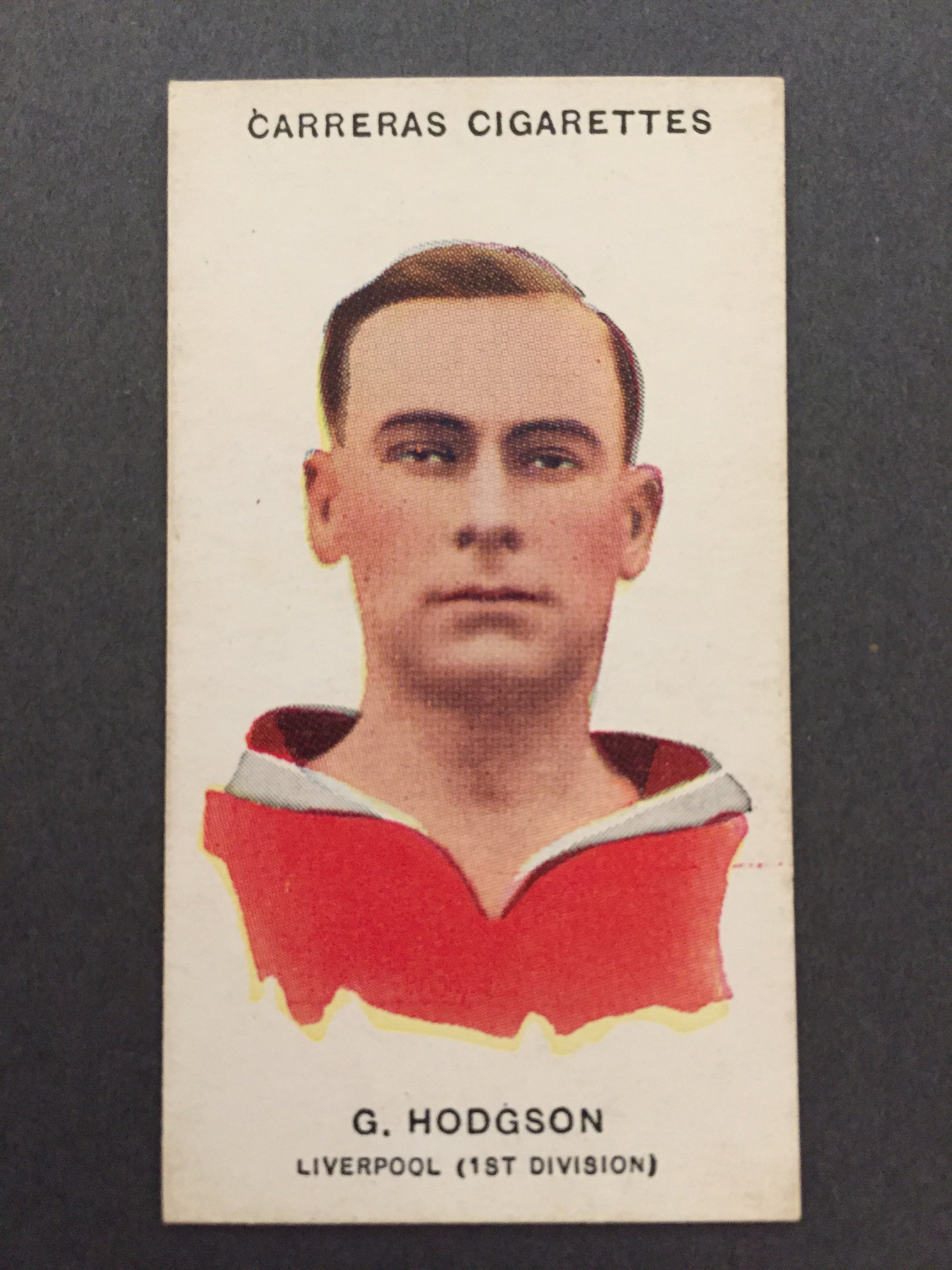 1934 - 060. G. HOODGSON - LIVERPOOL - CARRERAS