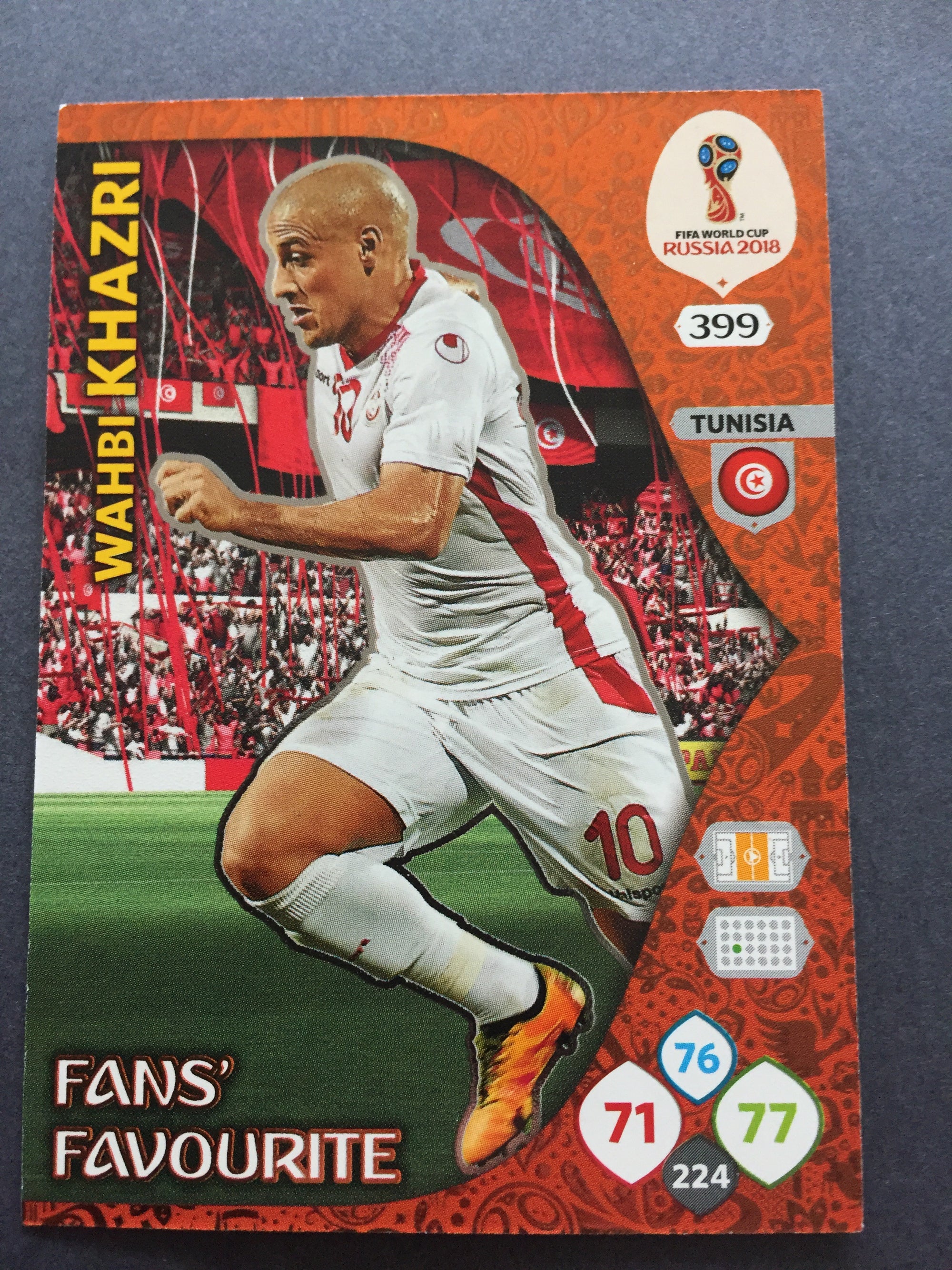 399. WAHBI KHAZRI - TUNISIA - FANS FAVOURITE
