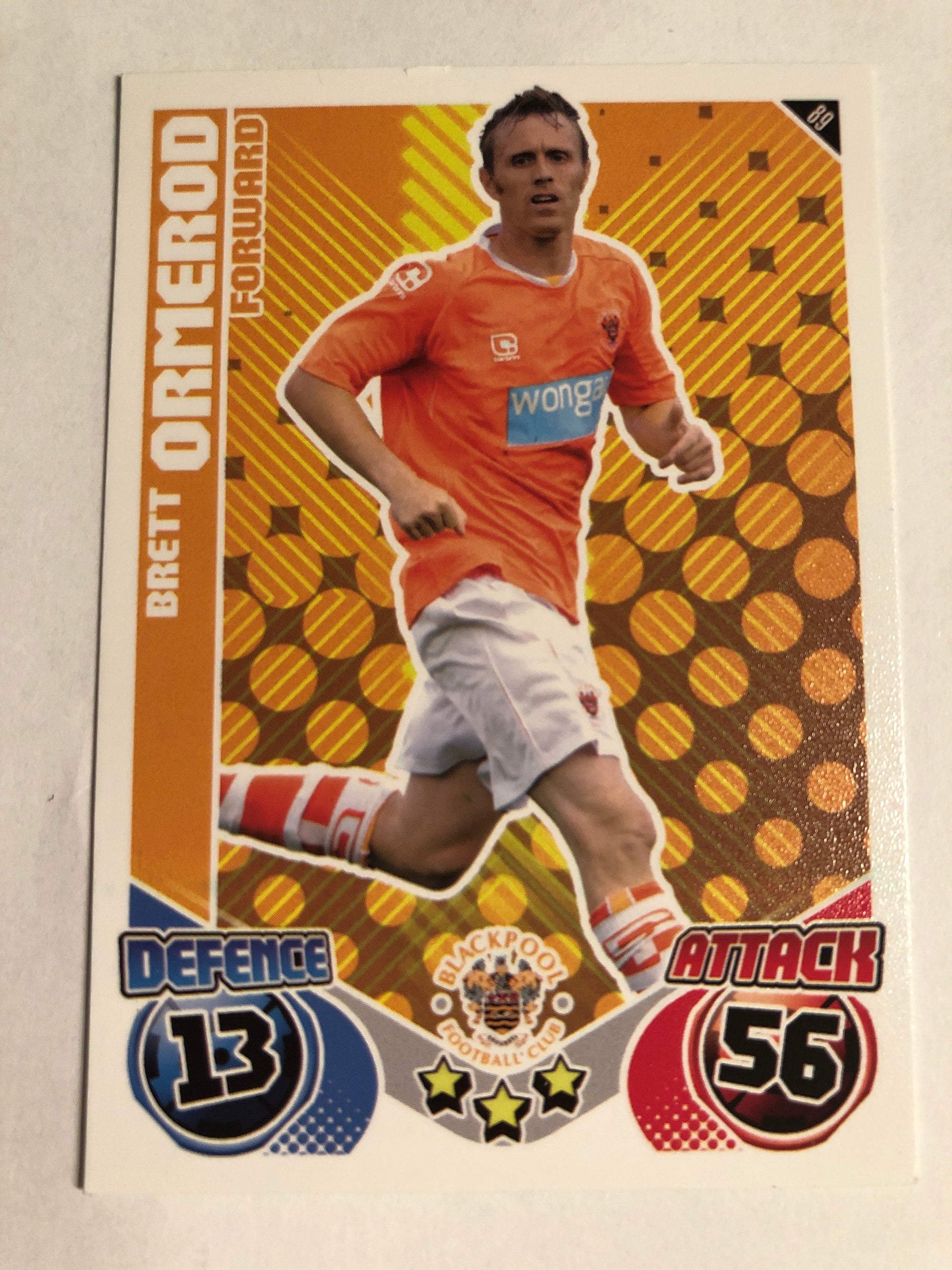 089. BRETT ORMEROD - BLACKPOOL