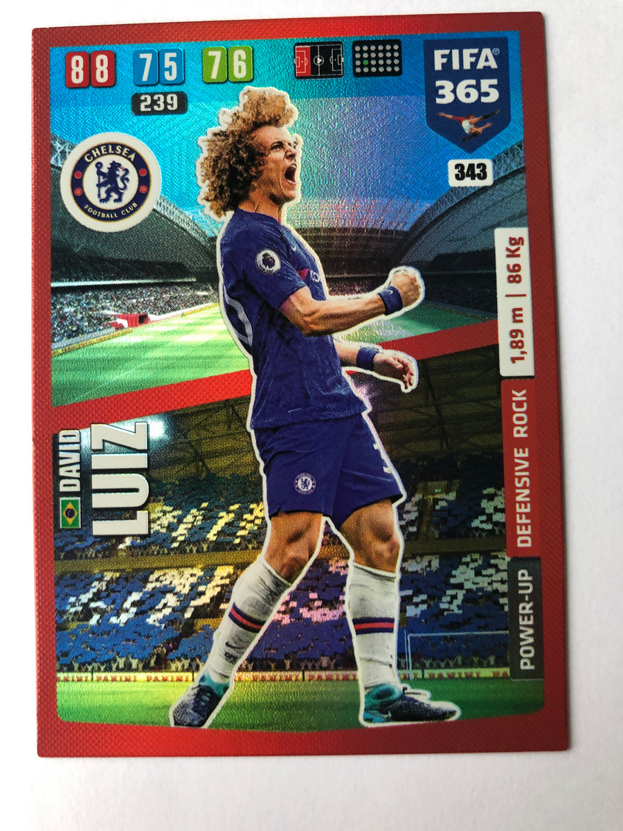 343. DAVID LUIZ - CHELSEA - POWER-UP DEFENSIVE ROCK