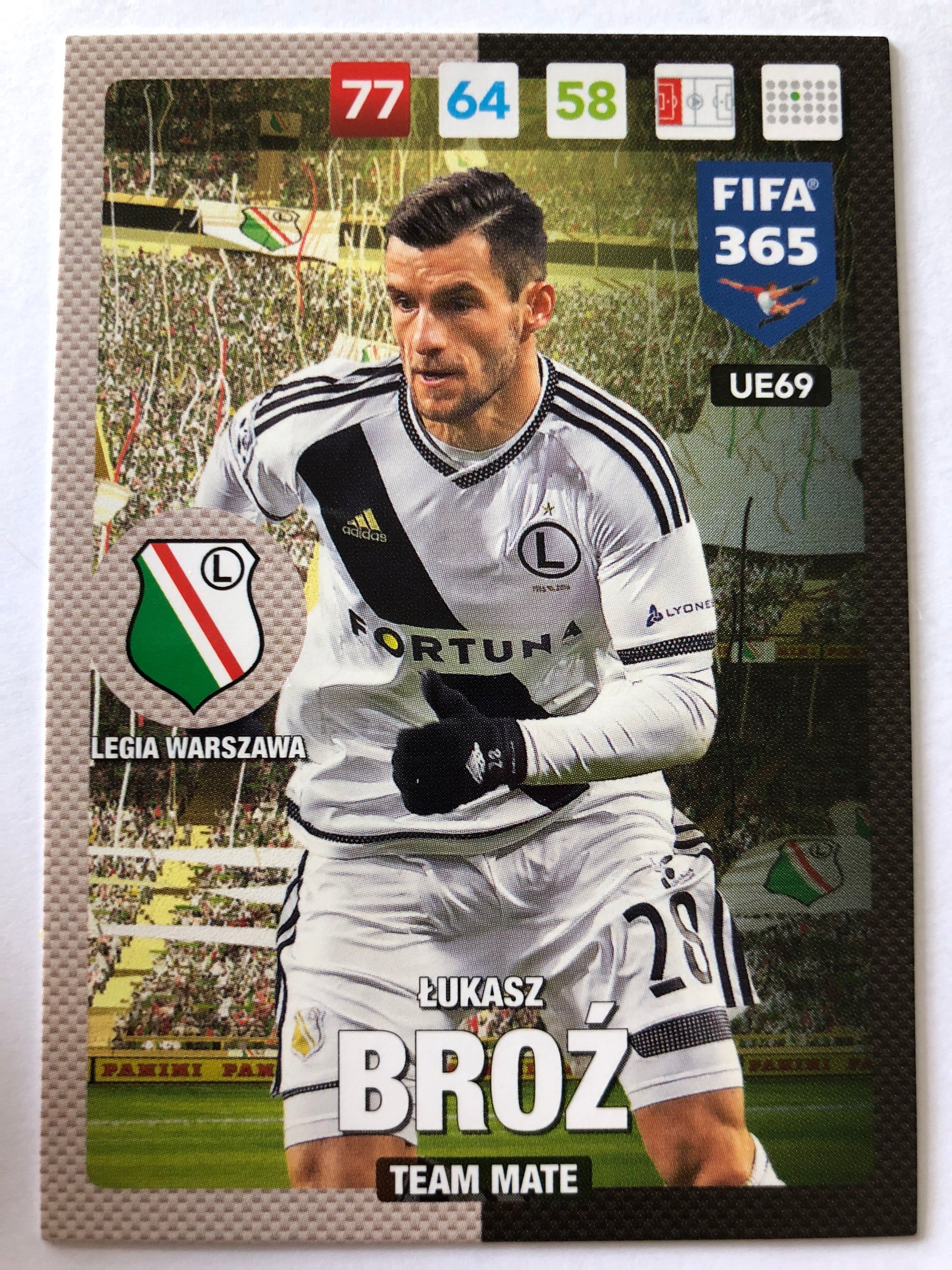 UE069 - LUKASZ BROZ - LEGIA WARSZAWA - TEAM MATE