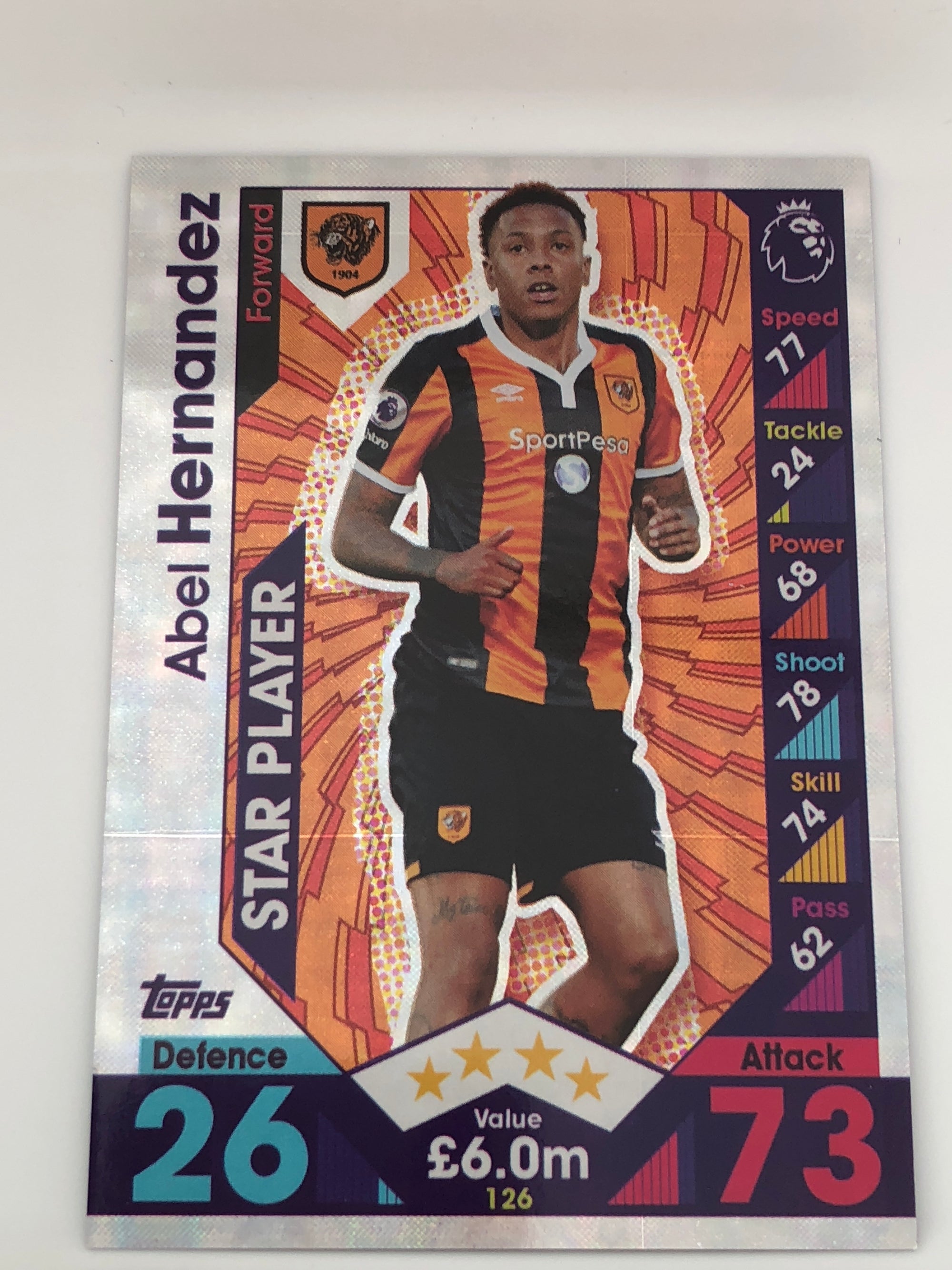 126. ABEL HERNANDEZ - HULL CITY - STAR PLAYER